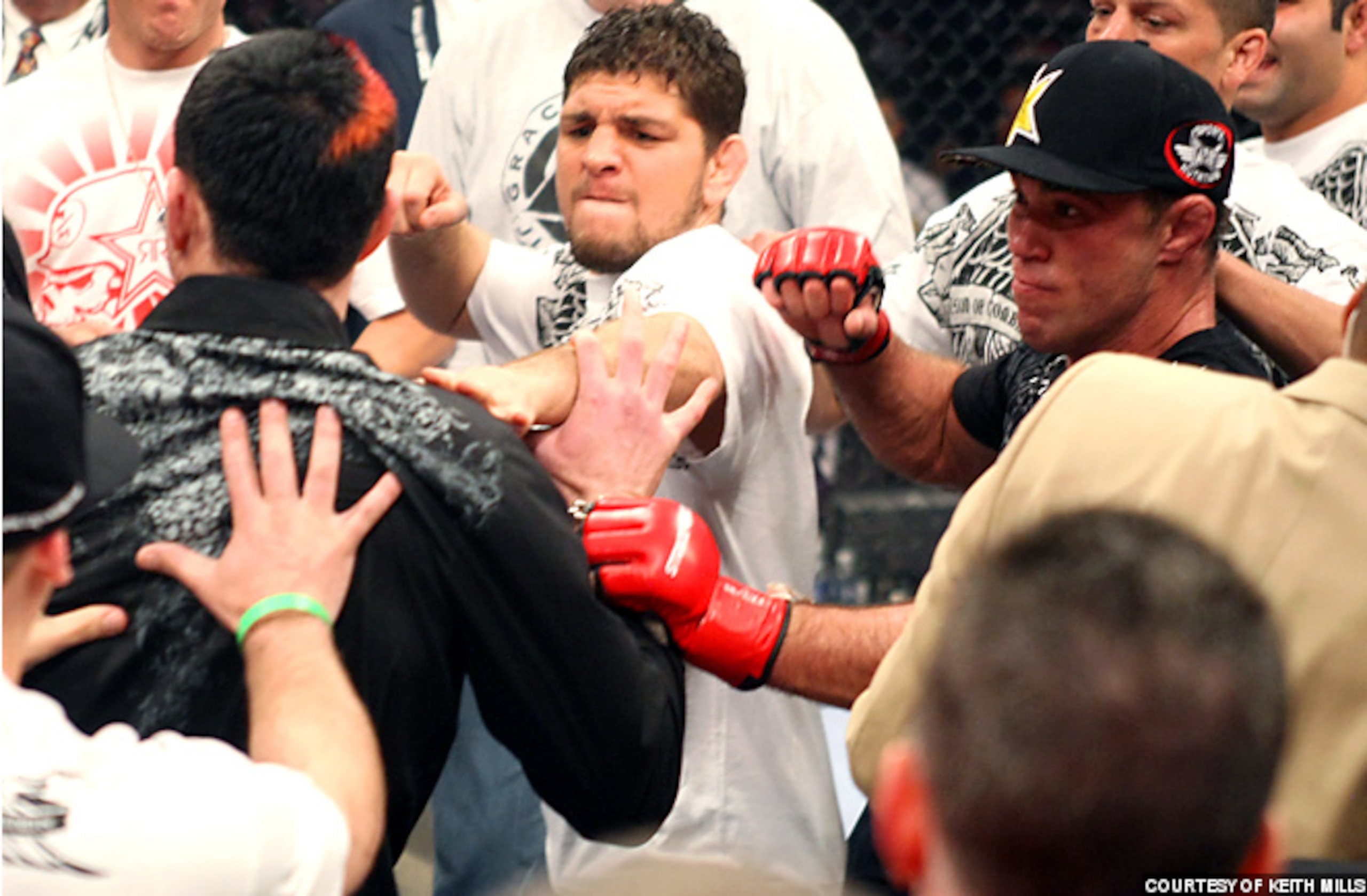 "Sometimes these things happen in MMA"
