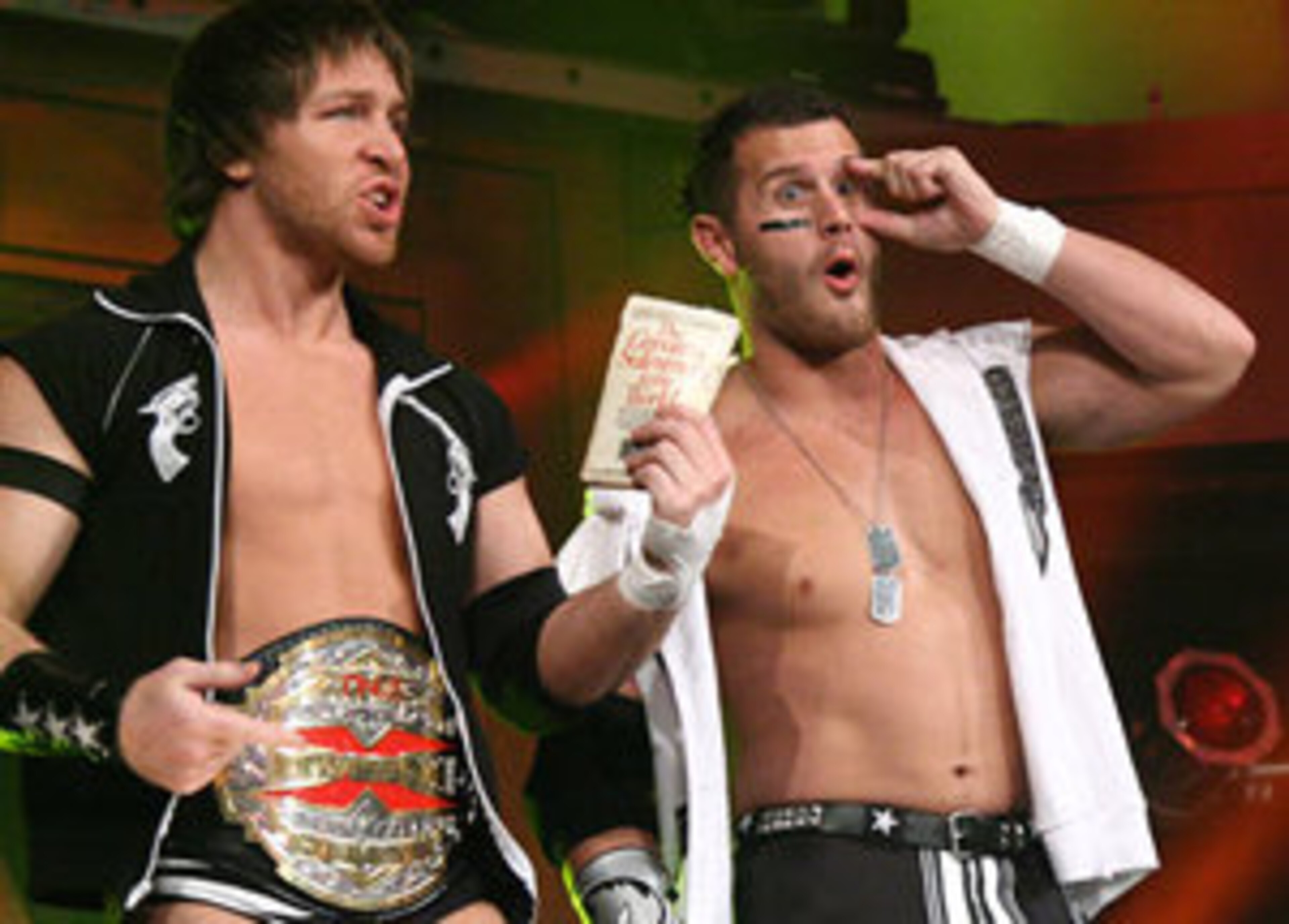 With both members of the Guns back in action, they'll be looking to retain their titles.