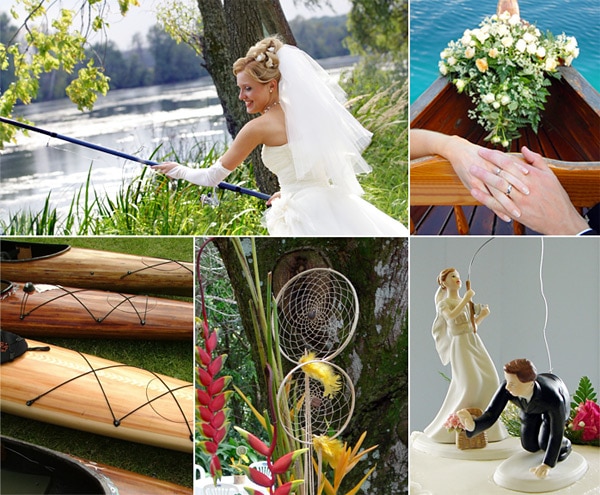 Photo courtesy http://www.favorideas.com/wedding-themes/sports-themes/fishing-theme-wedding/