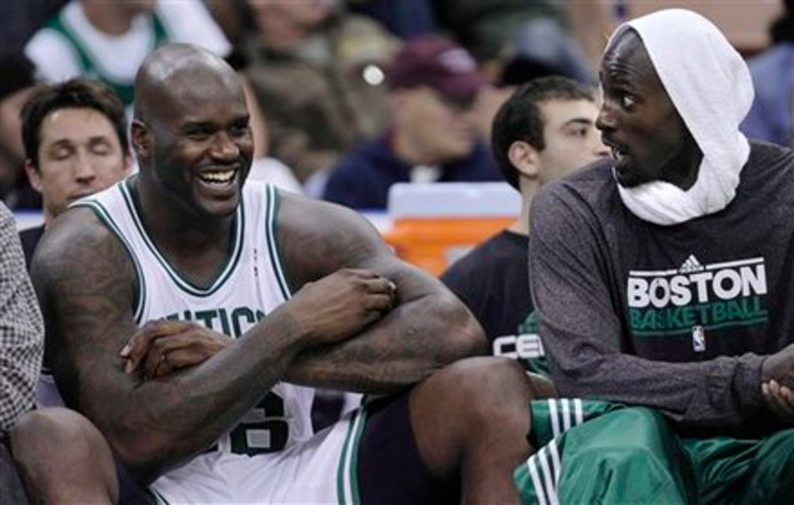 KG and Shaq complimented each other well