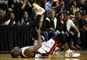 Wade pulls his hamstring in the team's first pre-season game