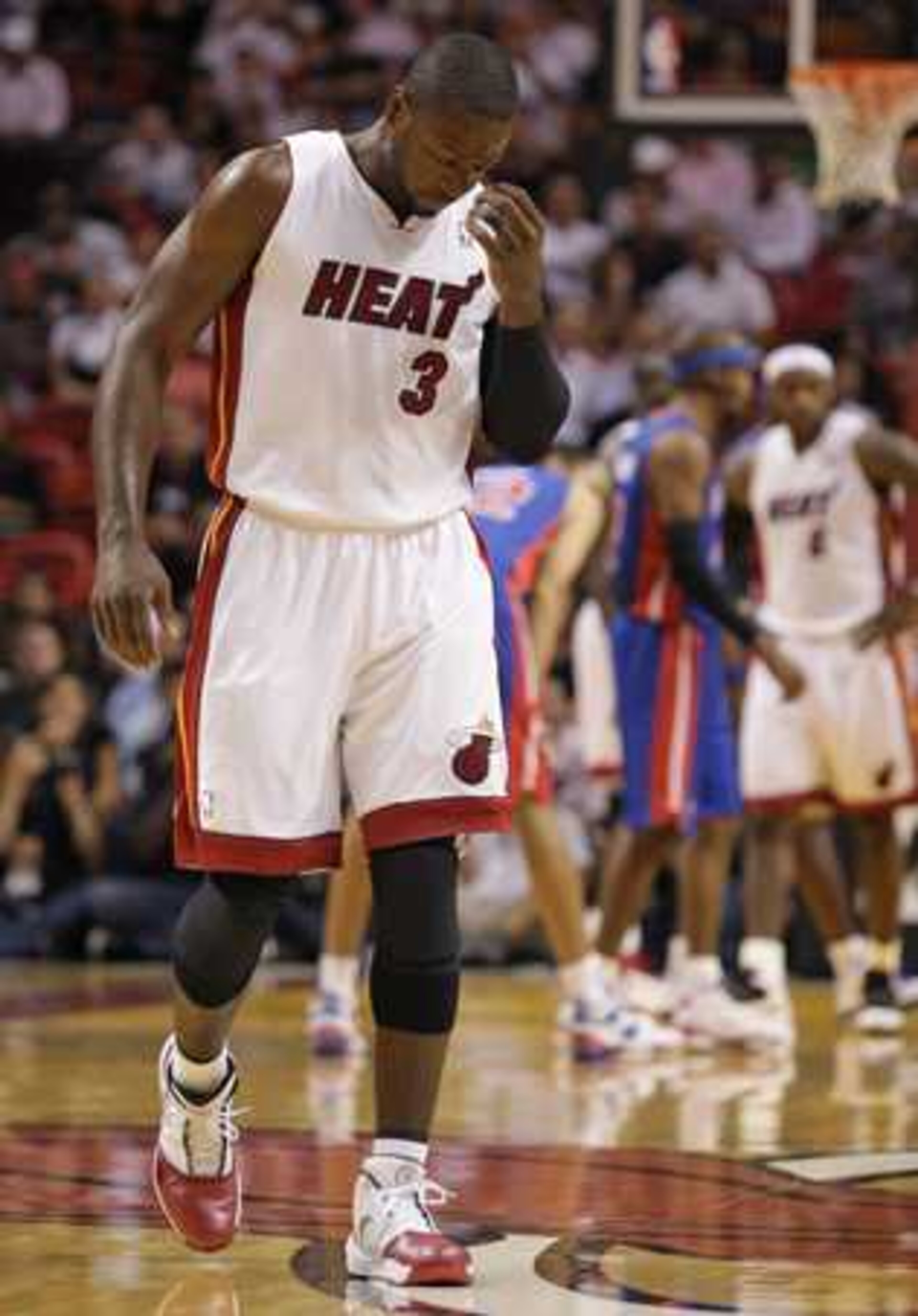 Wade's rib injury in the 2005 Eastern Conference Finals derailed the Heat