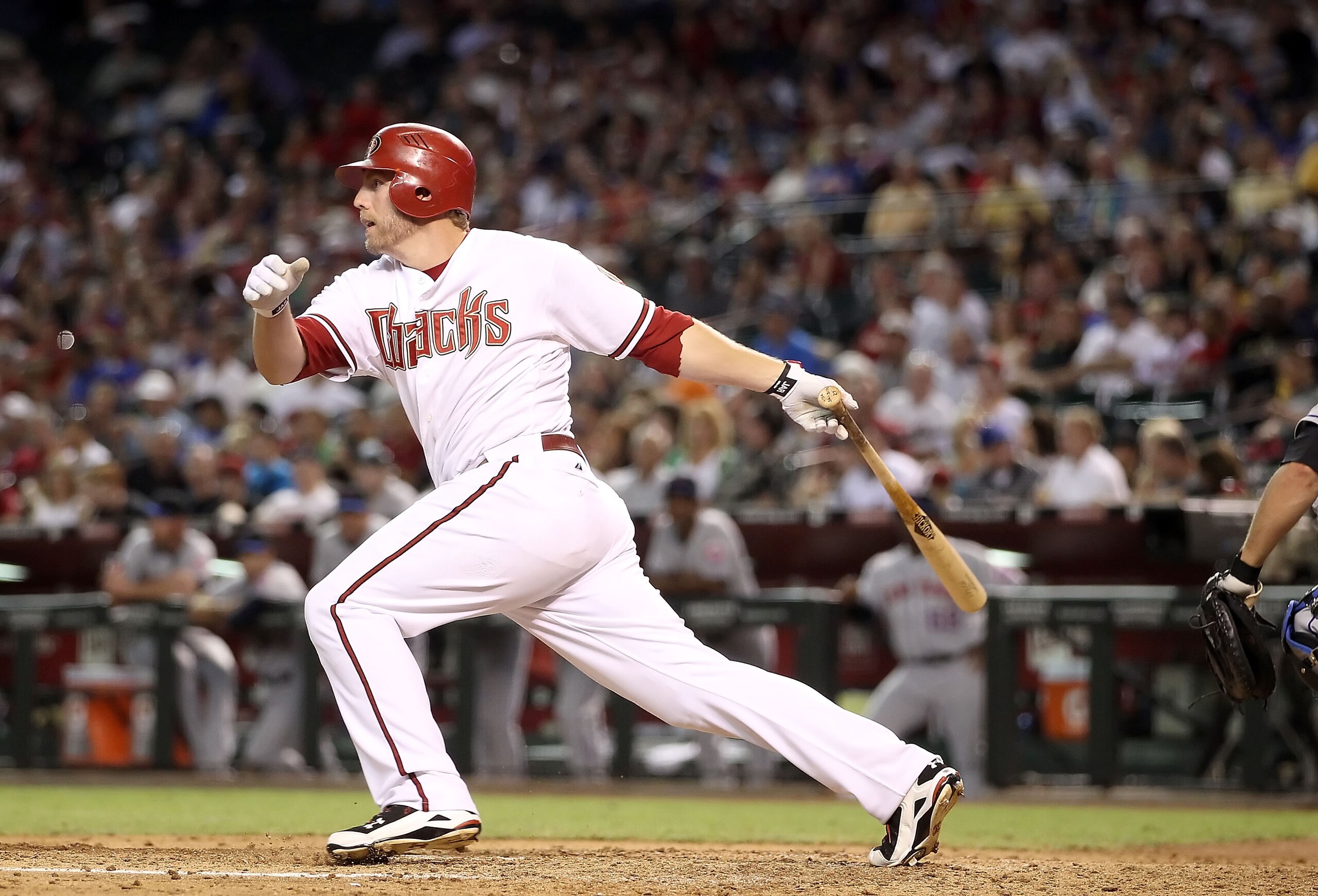 PHOENIX - JULY 20:  Mark Reynolds #27 of the Arizona Diamondbacks bats against the New York Mets during the Major League Baseball game at Chase Field on July 20, 2010 in Phoenix, Arizona.  (Photo by Christian Petersen/Getty Images)