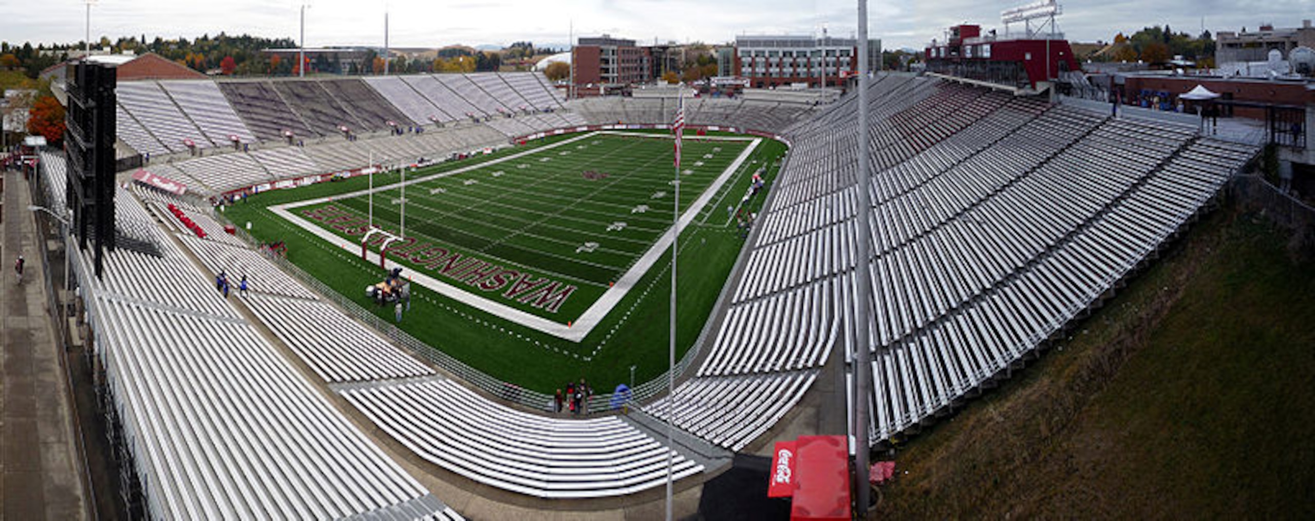 The lovely Martin Stadium.