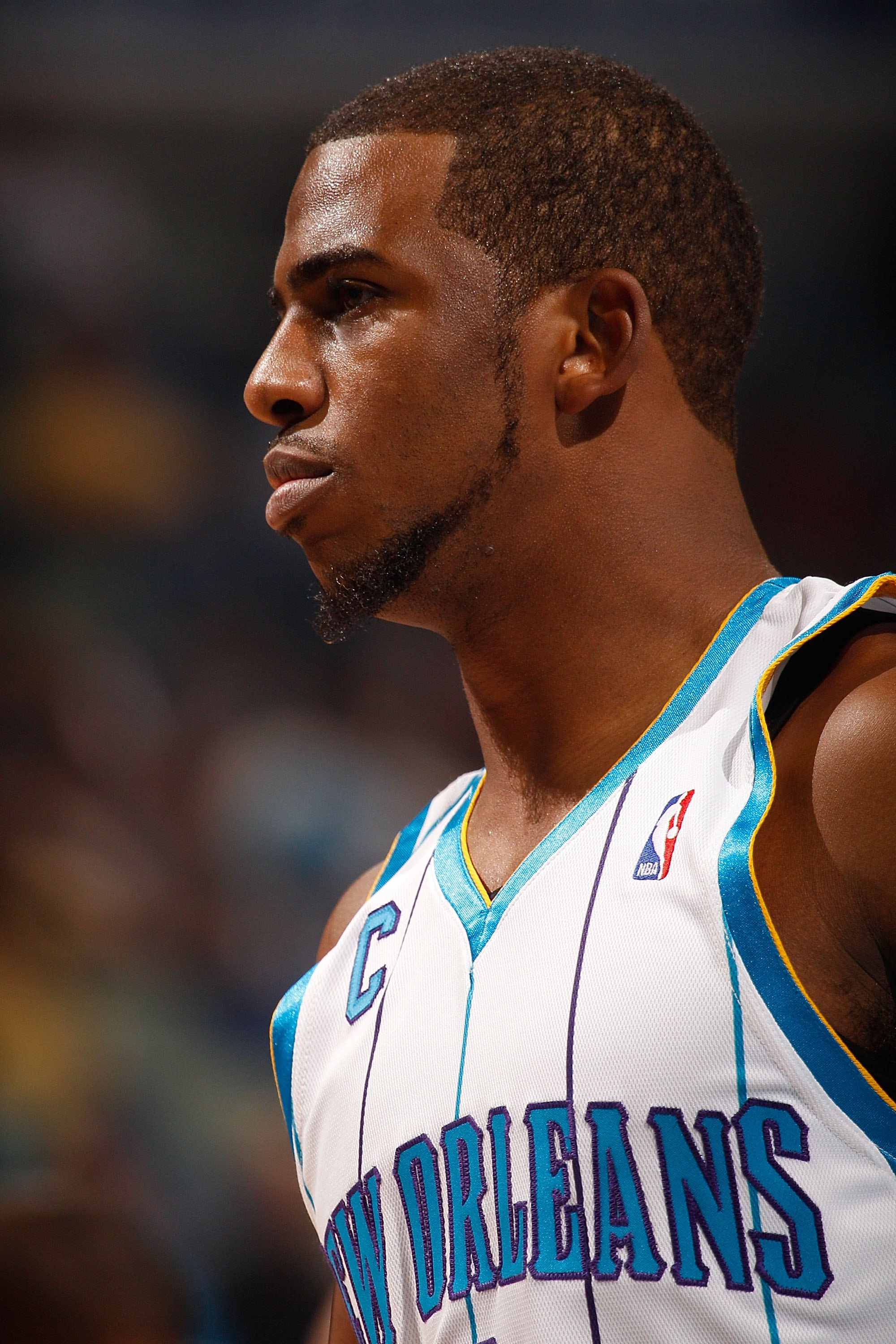 NEW ORLEANS - JANUARY 29: Chris Paul #3 of the New Orleans Hornets reacts during the game against the Chicago Bulls at the New Orleans Arena on January 29, 2010 in New Orleans, Louisiana. NOTE TO USER: User expressly acknowledges and agrees that, by do NEW ORLEANS - JANUARY 29: Chris Paul #3 of the New Orleans Hornets reacts during the game against the Chicago Bulls at the New Orleans Arena on January 29, 2010 in New Orleans, Louisiana. NOTE TO USER: User expressly acknowledges and agrees that, by do