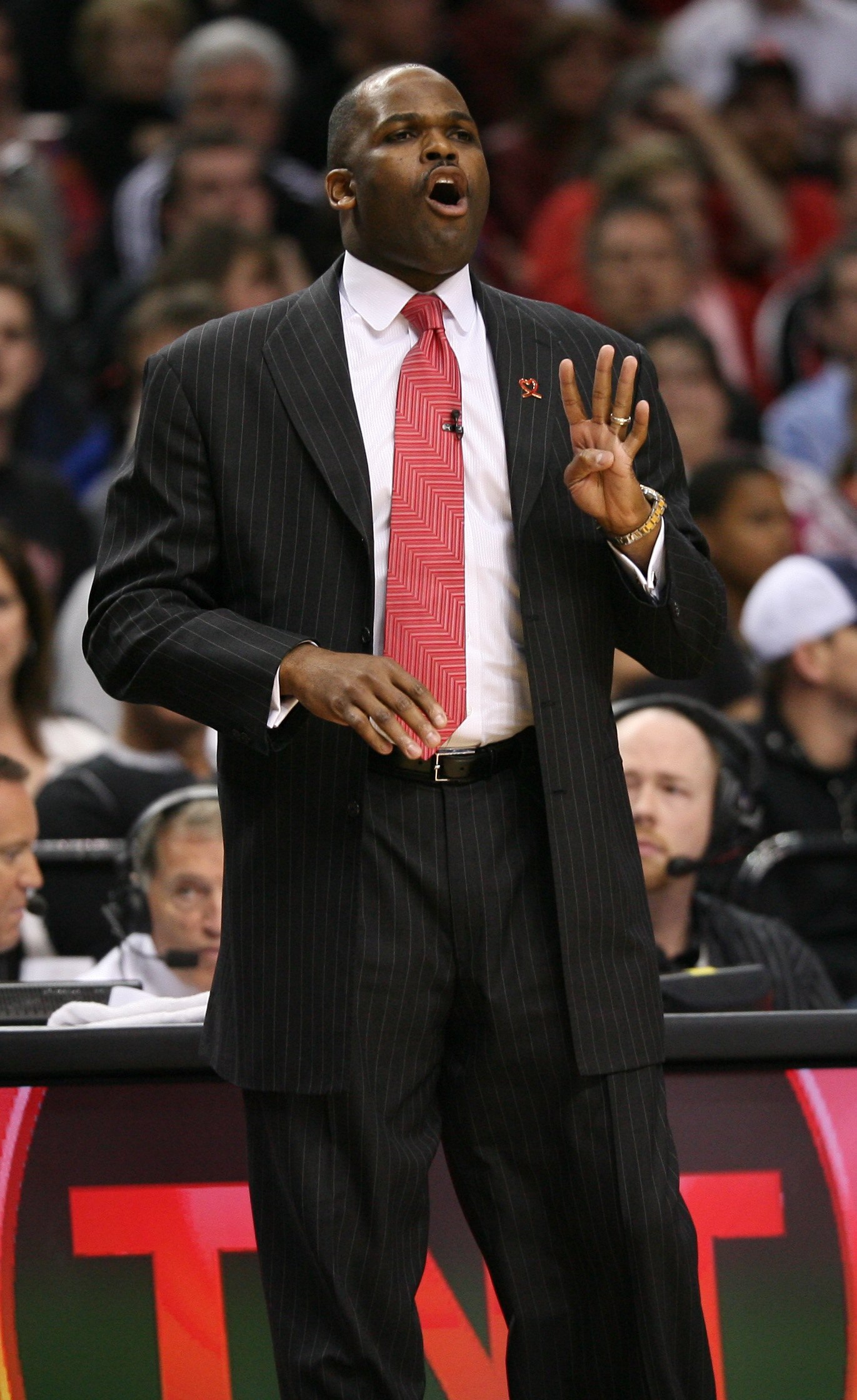 PORTLAND, OR - APRIL 29:  Head coach Nate McMillan of the Portland Trail Blazers watches play against the Phoenix Suns during Game Six of the Western Conference Quarterfinals of the NBA Playoffs on April 29, 2010 at the Rose Garden in Portland, Oregon. Th