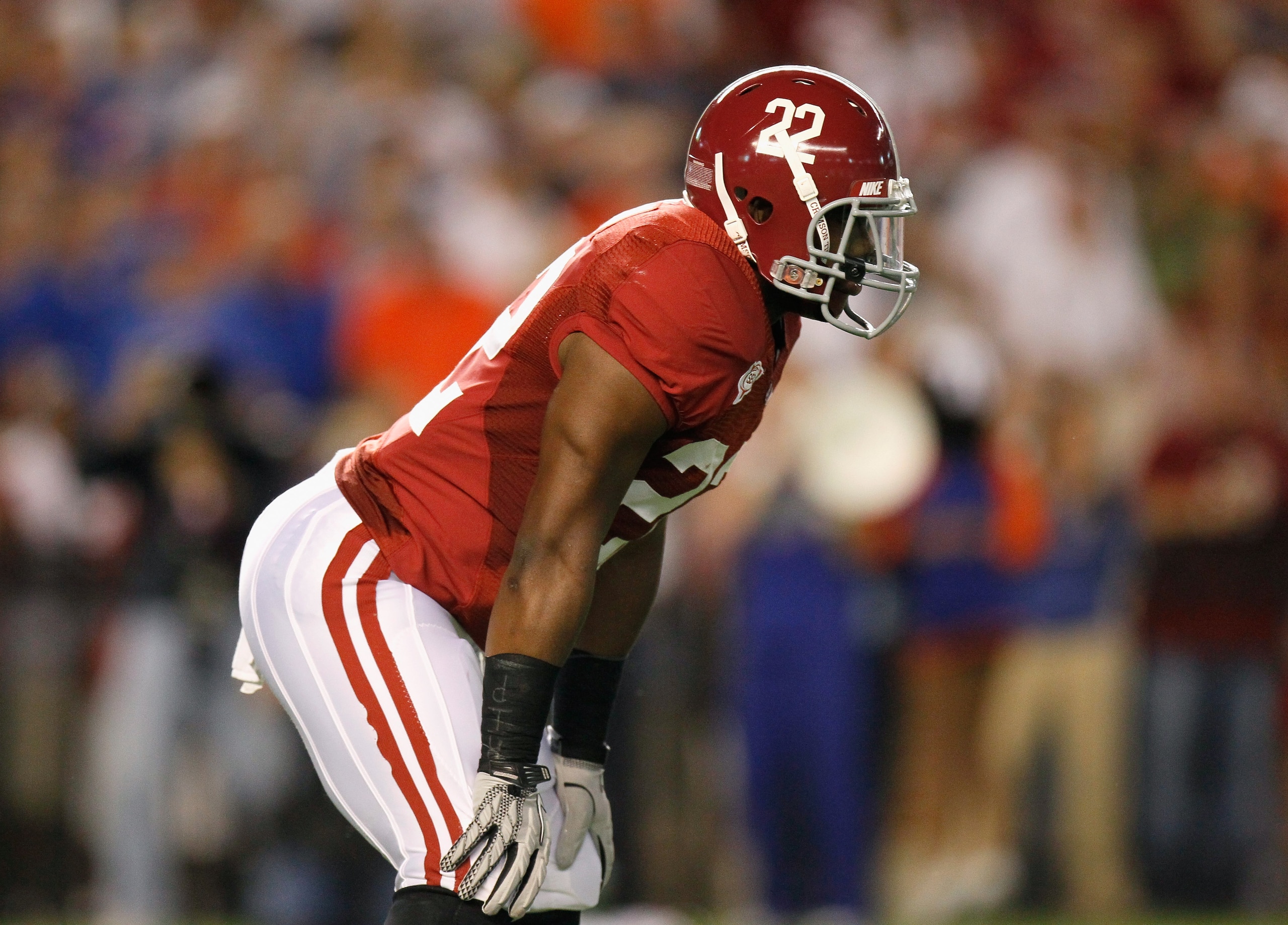 TUSCALOOSA, AL - OCTOBER 02:  Mark Ingram #22 of the Alabama Crimson Tide against the Florida Gators at Bryant-Denny Stadium on October 2, 2010 in Tuscaloosa, Alabama.  (Photo by Kevin C. Cox/Getty Images)