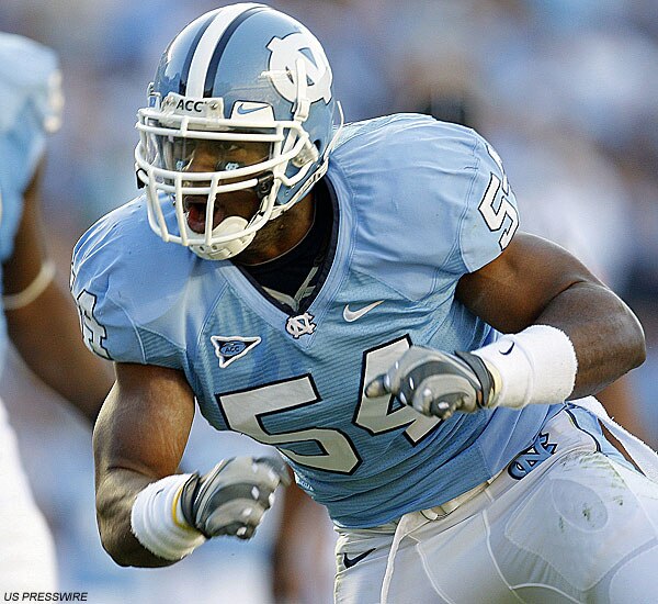 North Carolina LB Bruce Carter
