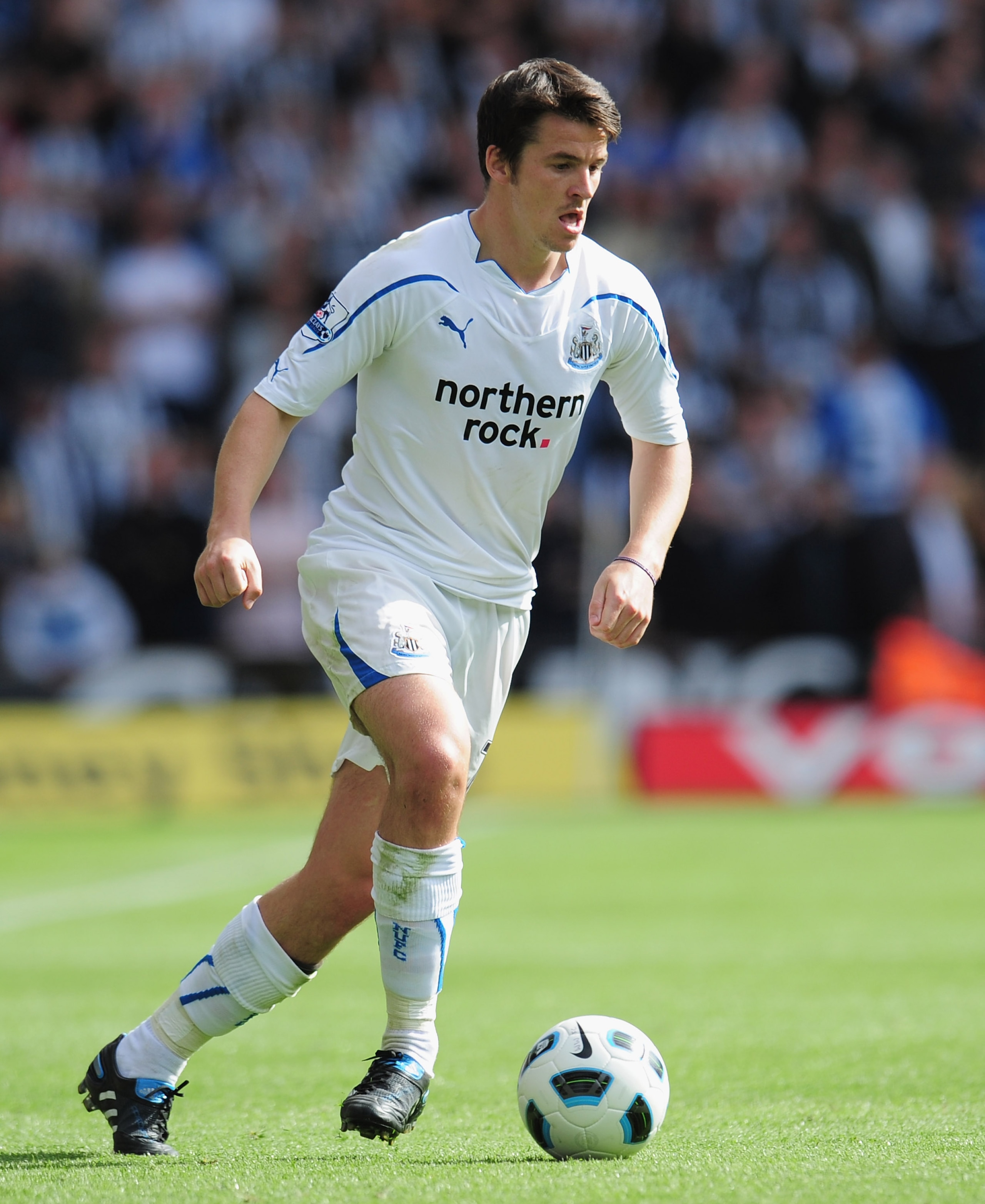 WOLVERHAMPTON, ENGLAND - AUGUST 28:  Joey Barton of Newcastle United during the Barclays Premier League match between Wolverhampton Wanderers and Newcastle United at Molineux on August 28, 2010 in Wolverhampton, England.  (Photo by Shaun Botterill/Getty I
