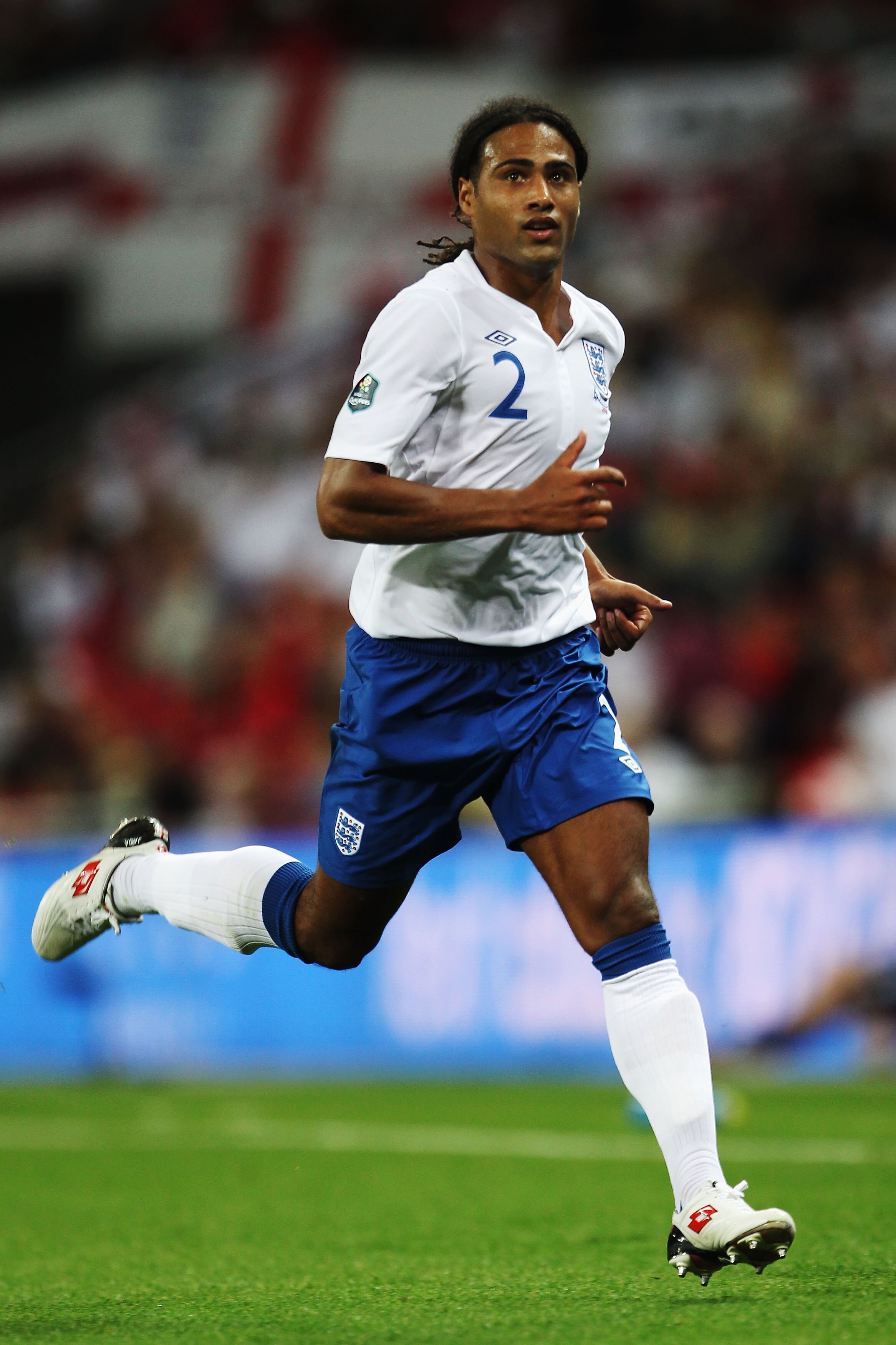 LONDON, ENGLAND - SEPTEMBER 03:  Glen Johnson of England is seen during the UEFA EURO 2012 Group G Qualifying match between England and Bulgaria at Wembley Stadium on September 3, 2010 in London, England.  (Photo by Bryn Lennon/Getty Images)