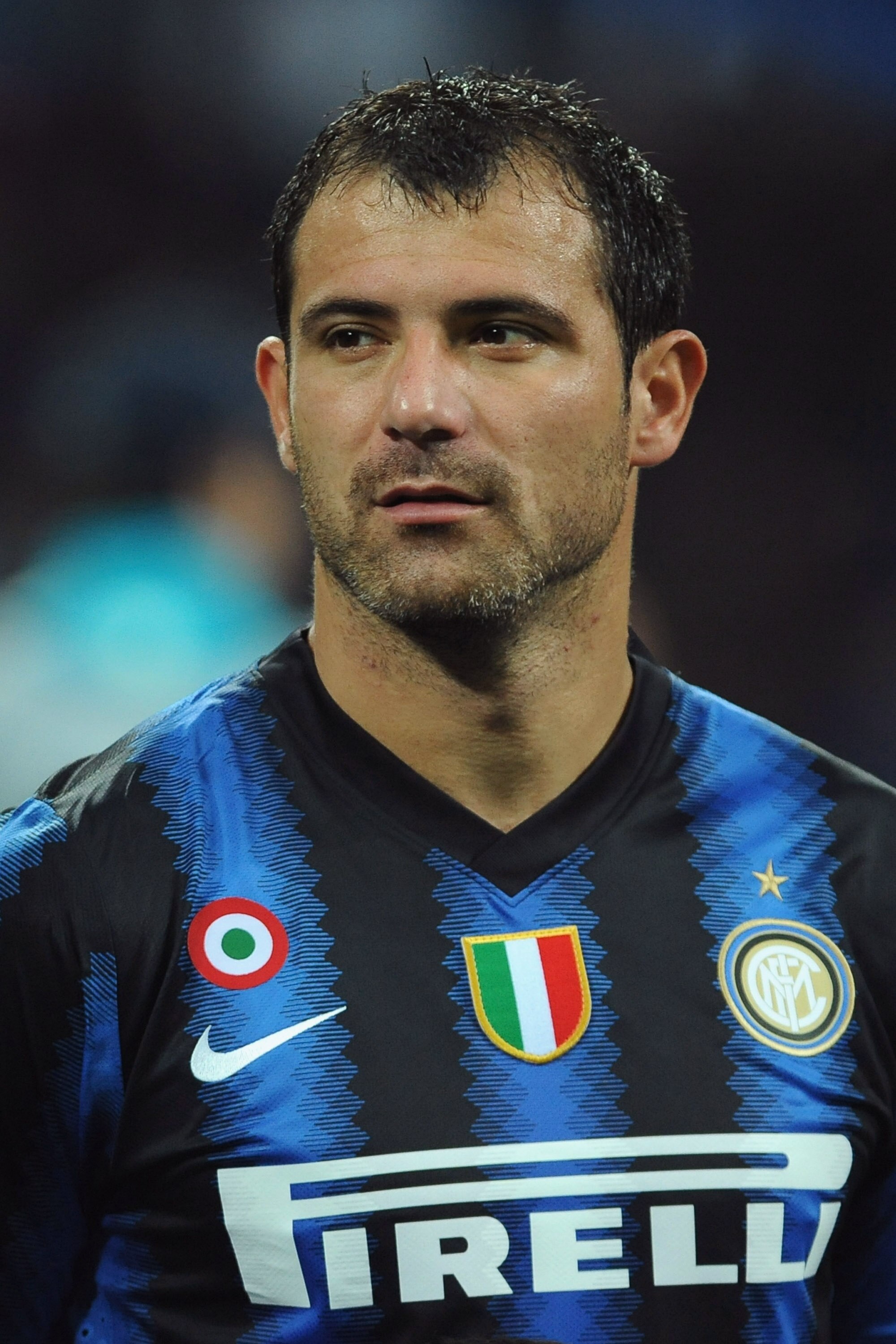 MILAN, ITALY - SEPTEMBER 29:  Dejan Stankovic of FC Internazionale Milano looks on during the UEFA Champions League group A match between FC Internazionale Milano and SV Werder Bremen at Stadio Giuseppe Meazza on September 29, 2010 in Milan, Italy.  (Phot