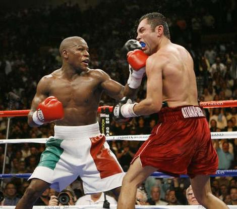 Mayweather staying undefeated