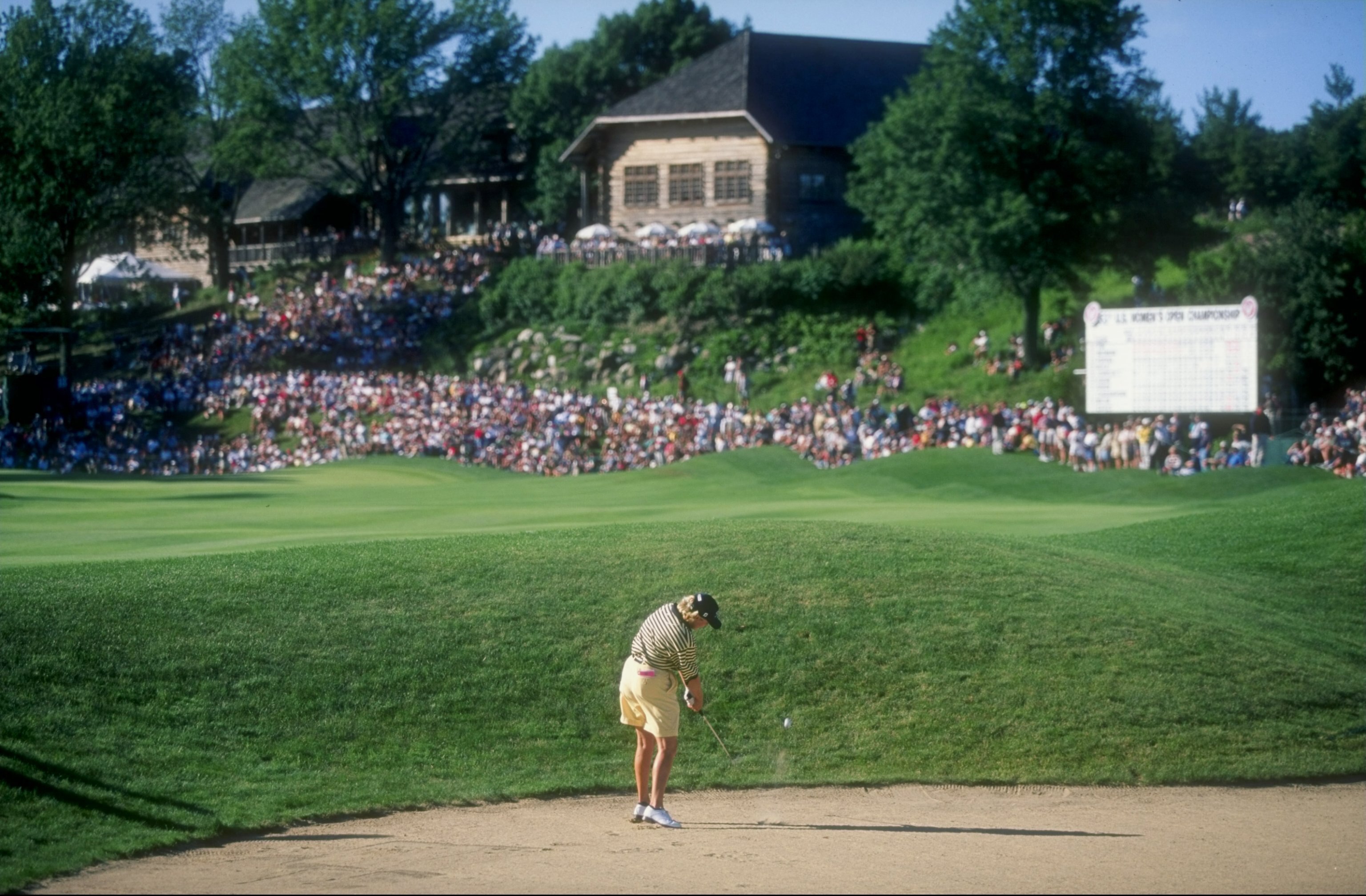 4 Jul 1998:  Mhairi McKay in action during the Women''s U. S. Open at the Blackwol Run Resort in Kohler, Wisconsin. Mandatory Credit: Craig Jones  /Allsport