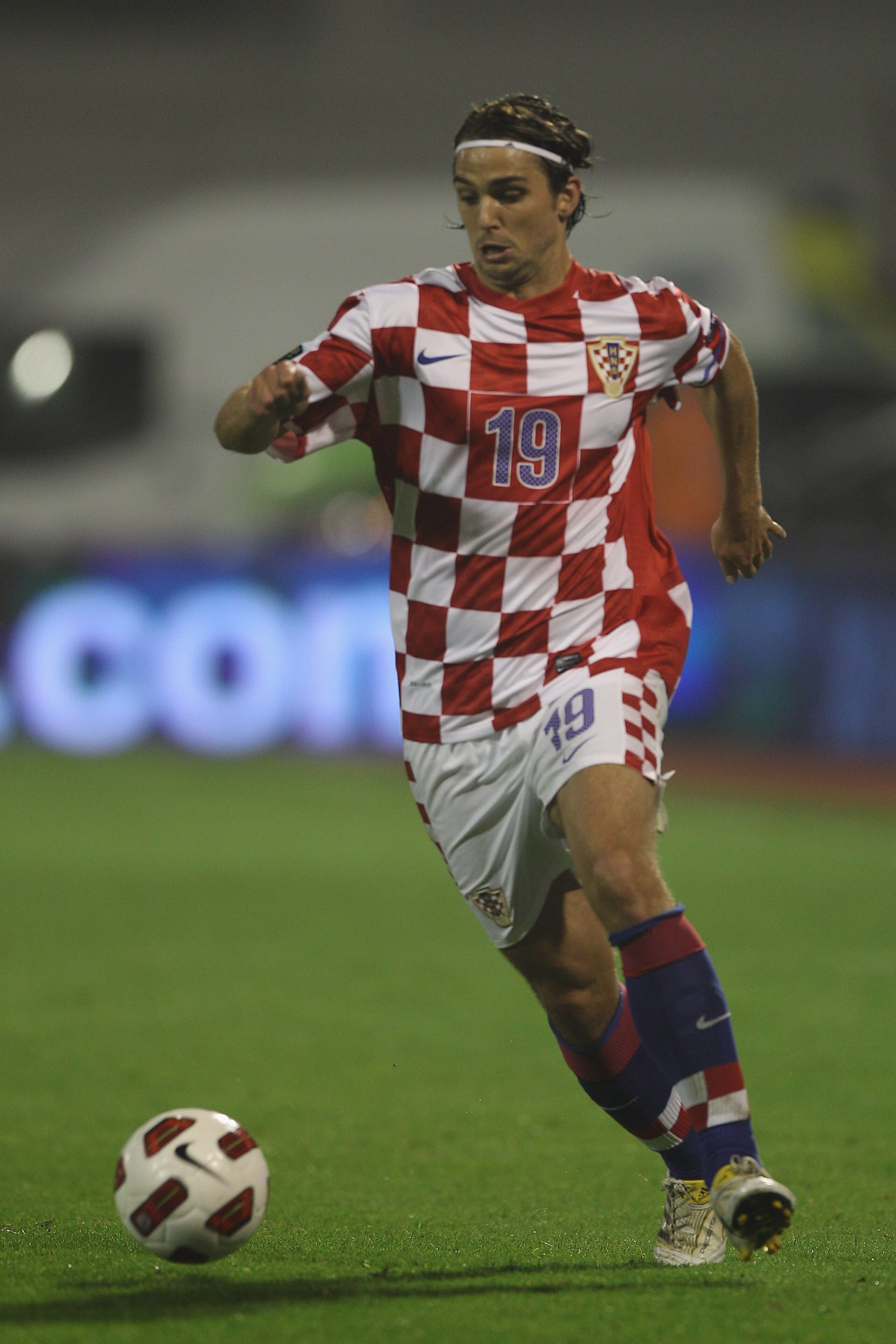 ZAGREB, CROATIA - SEPTEMBER 07:  Niko Kranjcar of Croatia during the EURO 2012 Qualifying Group F match between Croatia and Greece at the Stadion Maksimir on September 7, 2010 in Zagreb, Croatia.  (Photo by Michael Steele/Getty Images)
