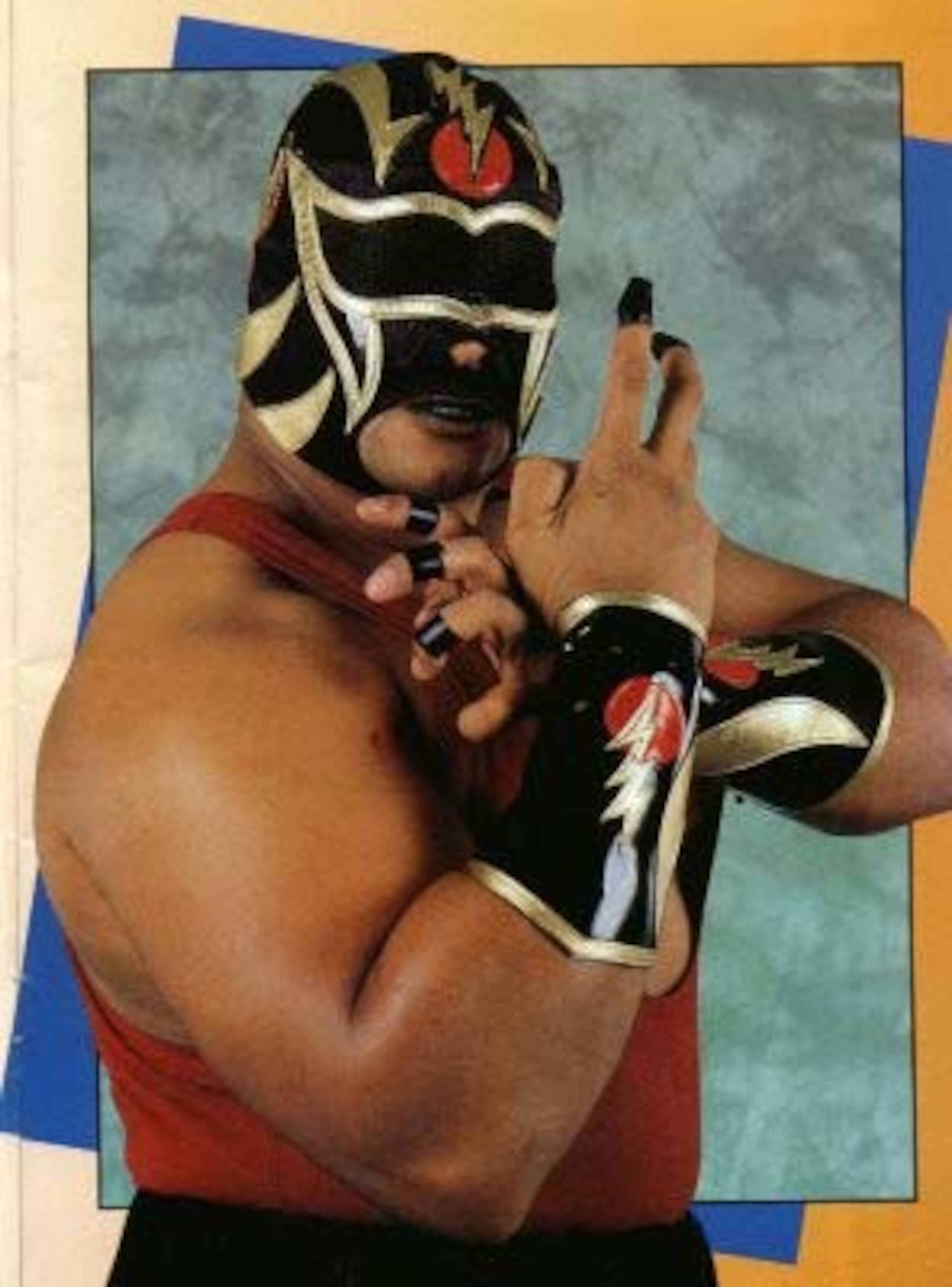 Future Savio Vega. 2 Stereotypes, 1 Person.