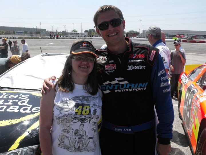 Steve Arpin and I at Toledo before the race
