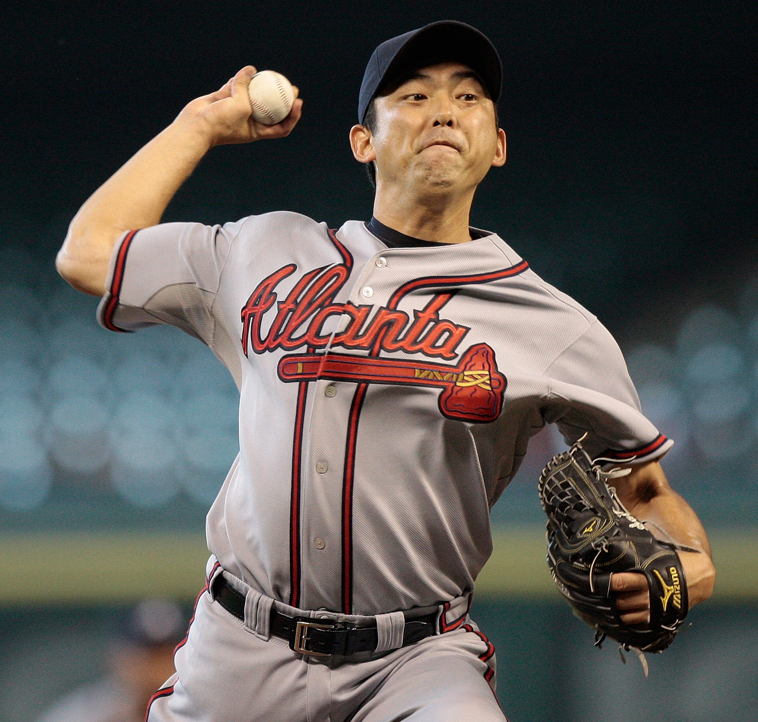 HOUSTON - AUGUST 11: Pitcher Takashi Saito #40 of Japan pitches in the tenth inning against the Houston Astros at Minute Maid Park on August 11, 2010 in Houston, Texas. (Photo by Bob Levey/Getty Images) HOUSTON - AUGUST 11: Pitcher Takashi Saito #40 of Japan pitches in the tenth inning against the Houston Astros at Minute Maid Park on August 11, 2010 in Houston, Texas. (Photo by Bob Levey/Getty Images)