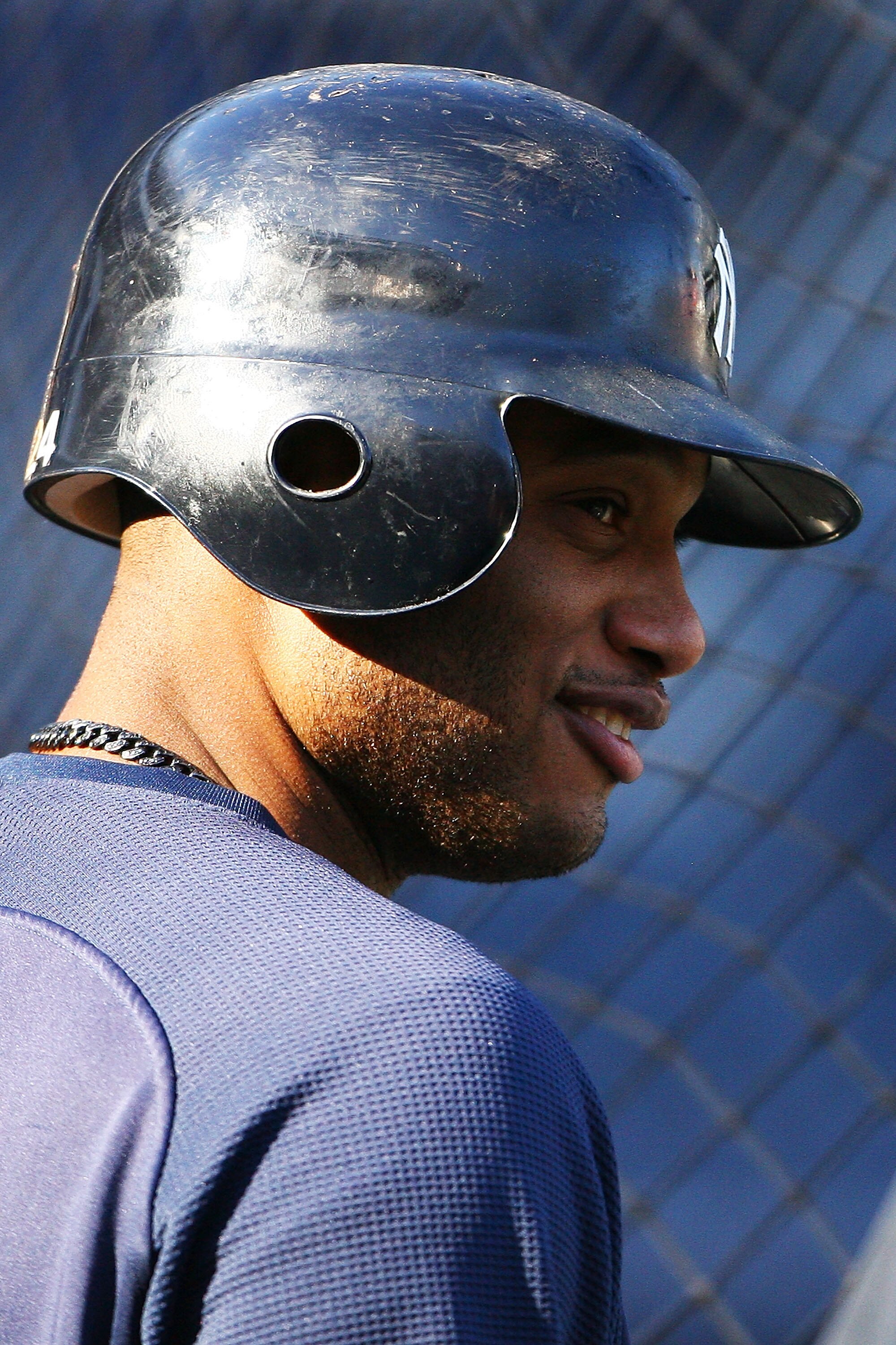 NEW YORK - OCTOBER 08:  Robinson Cano #24 of the New York Yankees warms up prior to game three, to take place on October 9, of the America League Division Series against the Minnesota Twins at Yankee Stadium on October 8, 2010 in the Bronx borough of New