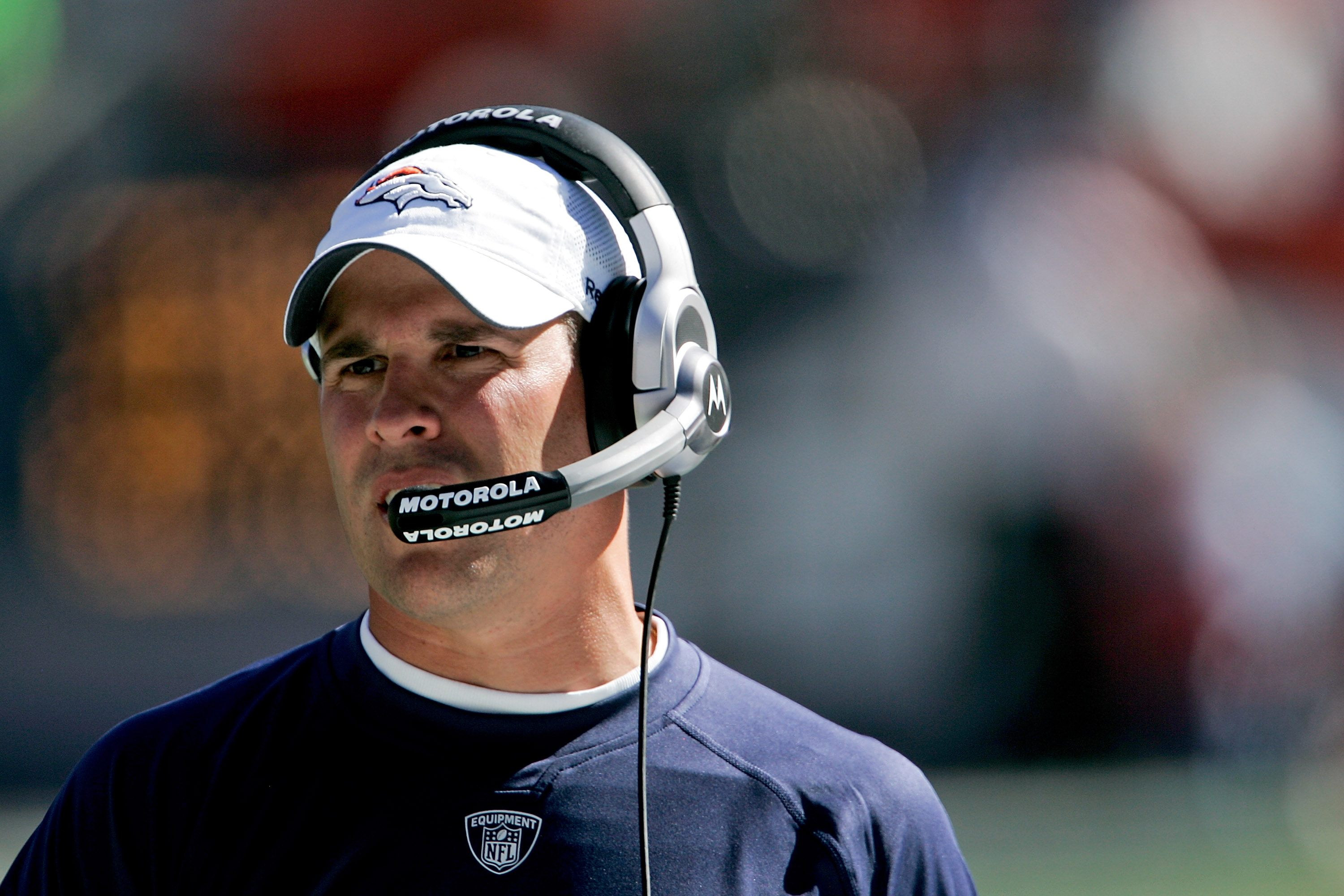 DENVER - SEPTEMBER 19:  Head coach Josh McDaniels of the Denver Broncos looks on against the Seattle Seahawks during NFL action at INVESCO Field at Mile High on September 19, 2010 in Denver, Colorado.  (Photo by Justin Edmonds/Getty Images)