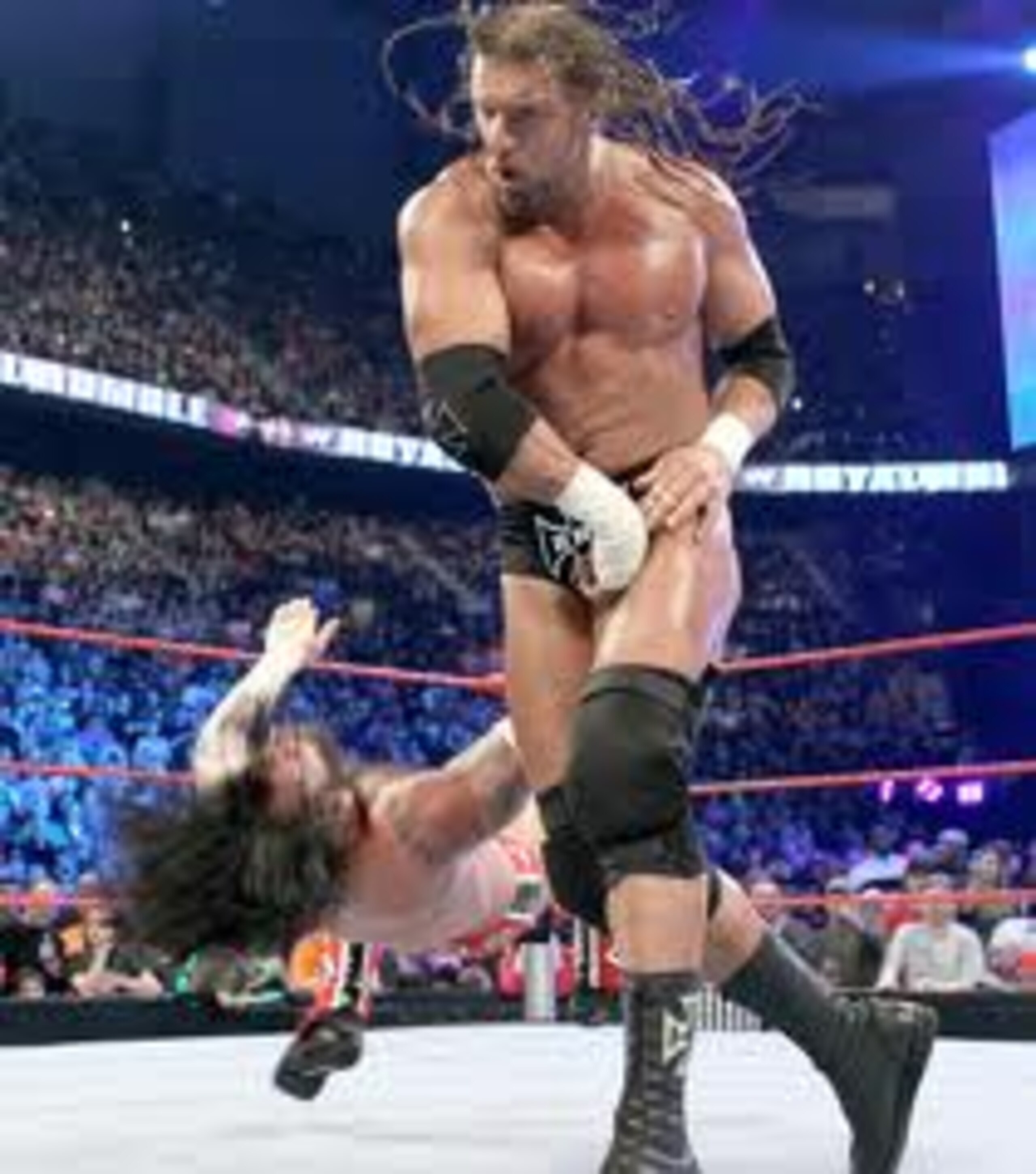 Triple H Takes Out CM Punk in the 2010 RR