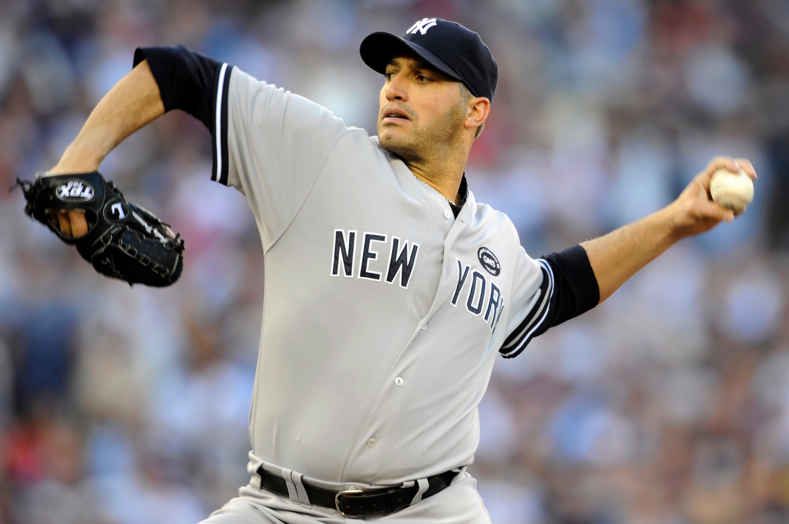 MINNEAPOLIS, MN - OCTOBER 7: Andy Pettitte #46 of the New York Yankees pitches during game two of the ALDS game against the Minnesota Twins on October 7, 2010 at Target Field in Minneapolis, Minnesota. (Photo by Hannah Foslien/Getty Images) MINNEAPOLIS, MN - OCTOBER 7: Andy Pettitte #46 of the New York Yankees pitches during game two of the ALDS game against the Minnesota Twins on October 7, 2010 at Target Field in Minneapolis, Minnesota. (Photo by Hannah Foslien/Getty Images)