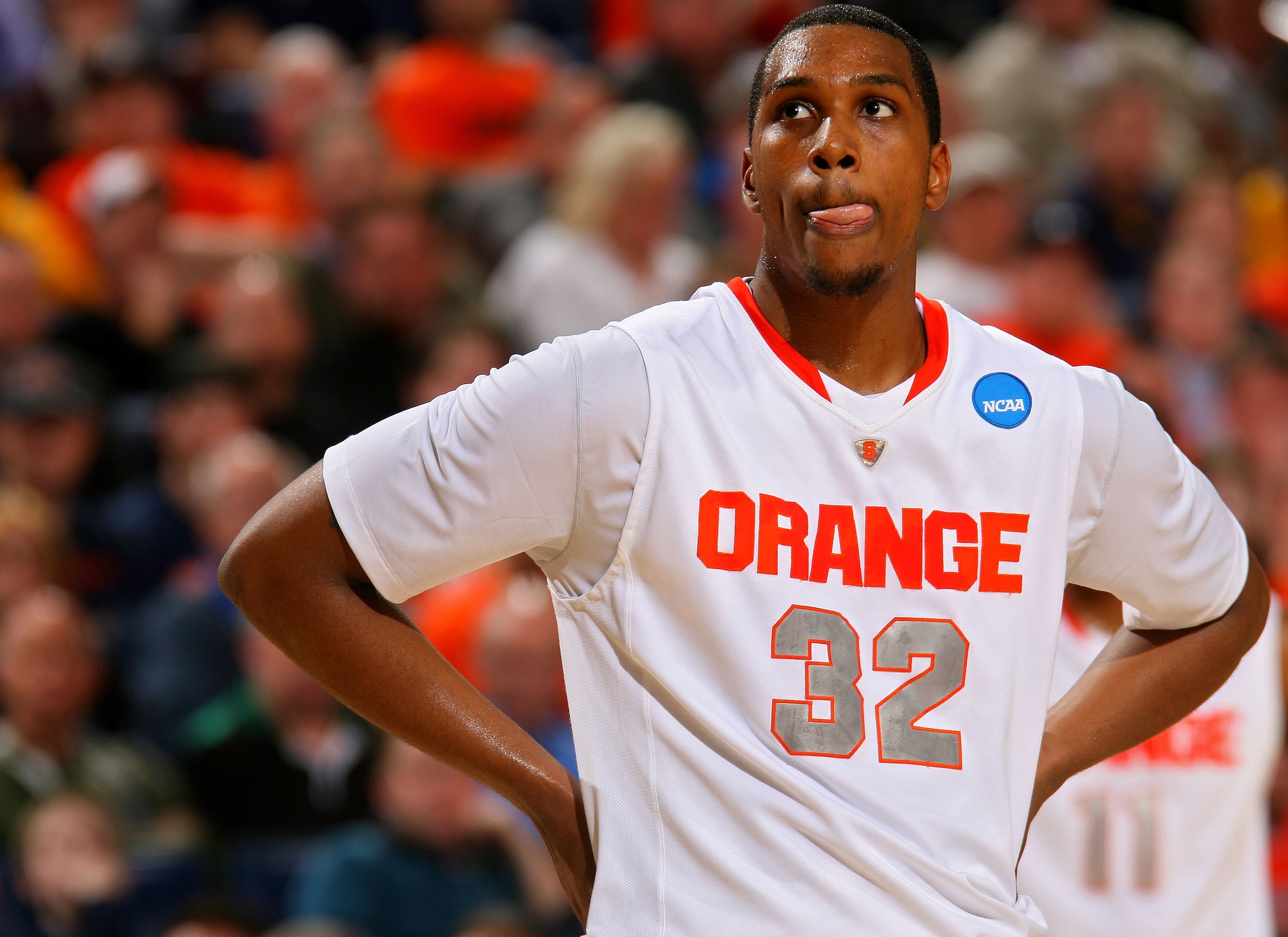 BUFFALO, NY - MARCH 19: Kris Joseph #32 of the Syracuse Orange looks on against the Vermont Catamounts during the first round of the 2010 NCAA men's basketball tournament at HSBC Arena on March 19, 2010 in Buffalo, New York. (Photo by Rick Stewart/Getty BUFFALO, NY - MARCH 19: Kris Joseph #32 of the Syracuse Orange looks on against the Vermont Catamounts during the first round of the 2010 NCAA men's basketball tournament at HSBC Arena on March 19, 2010 in Buffalo, New York. (Photo by Rick Stewart/Getty
