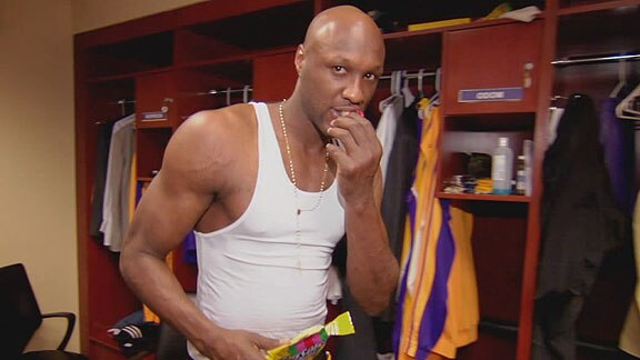 Lamar Odom, the NBA's "Candy Man"