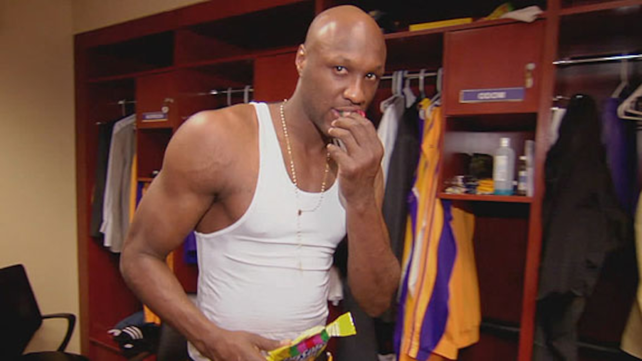 Lamar Odom, the NBA's "Candy Man"