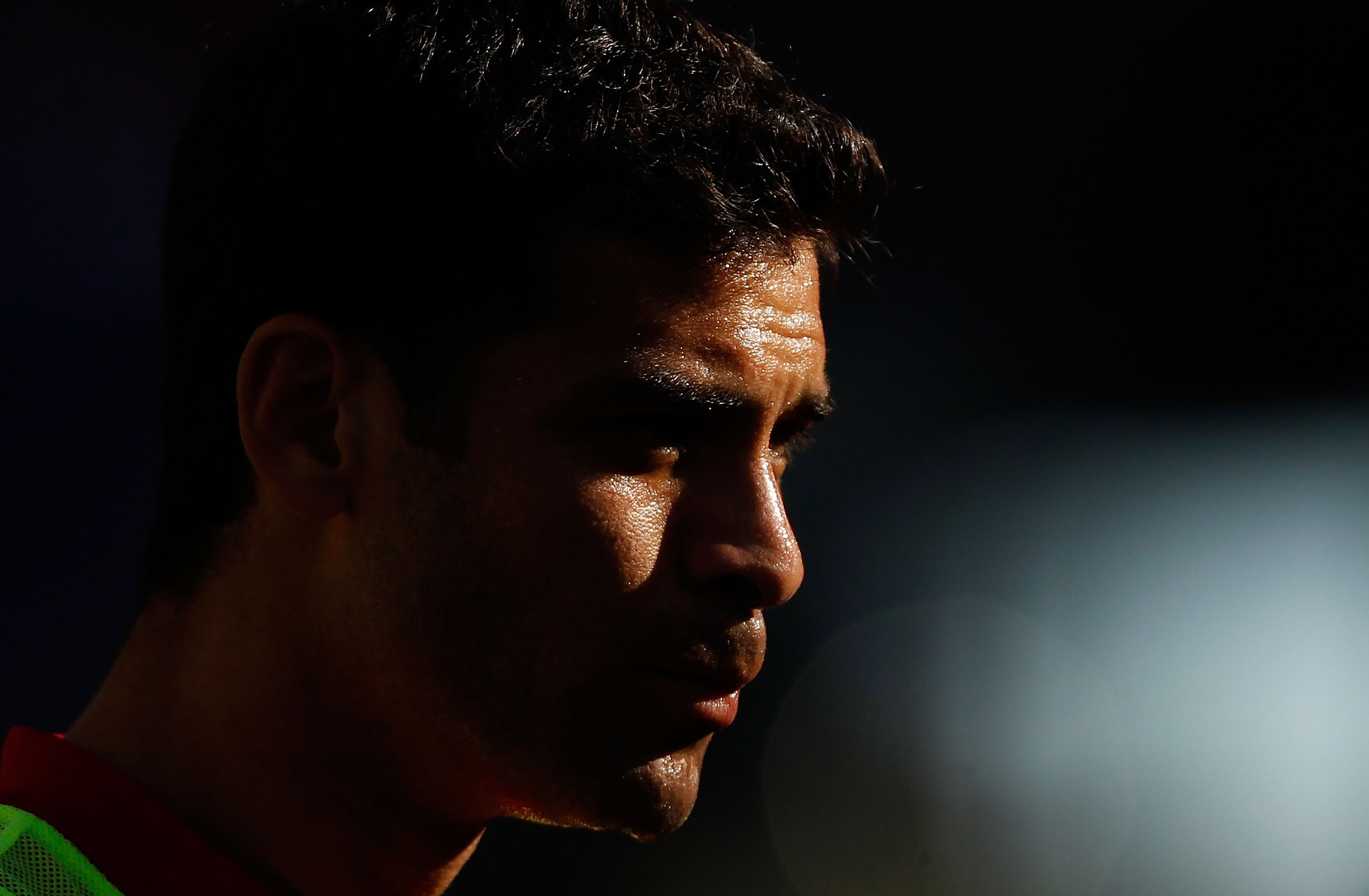 HARRISON, NJ - OCTOBER 09:  Rafa Marquez #4 of the New York Red Bulls looks on against Real Salt Lake on October 9, 2010 at Red Bull Arena in Harrison, New Jersey. Red Bulls tied Real Salt Lake 0-0.  (Photo by Mike Stobe/Getty Images for New York Red Bull