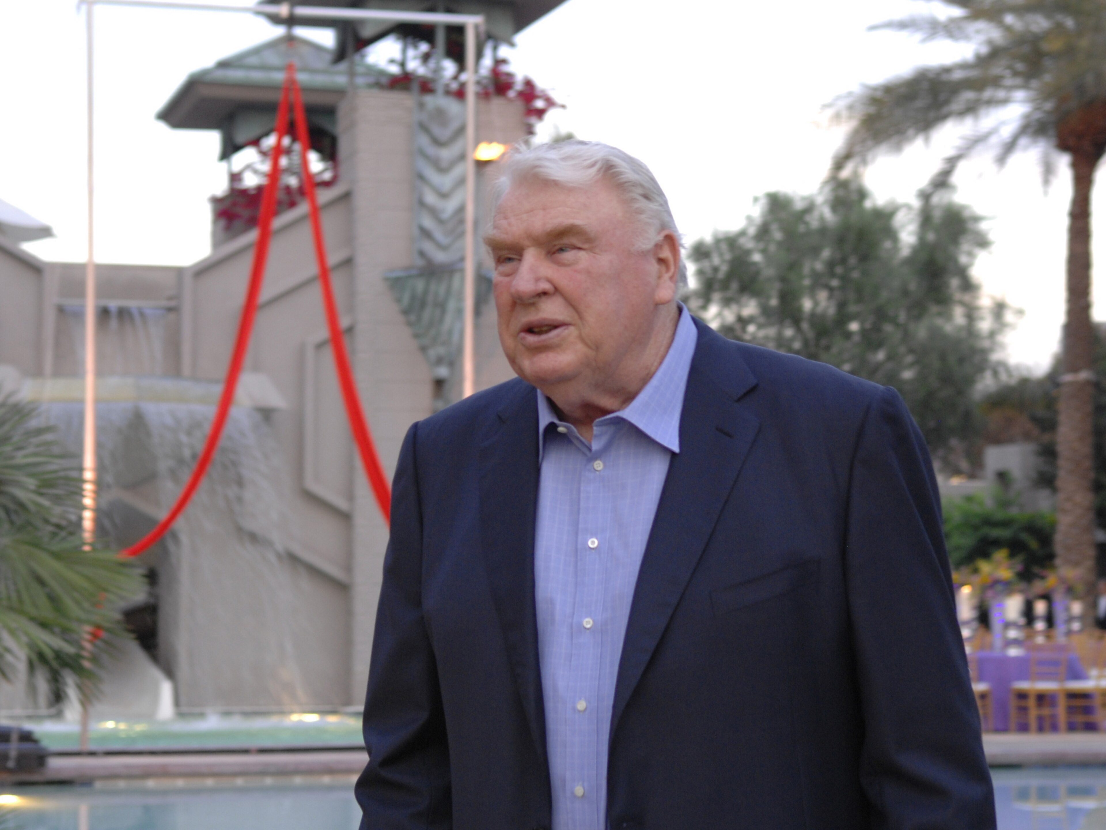 Television commentator John Madden  at  the NFL's 2007 annual meeting in Phoenix, Arizona on March 26, 2007.  (Photo by Al Messerschmidt/Getty Images)