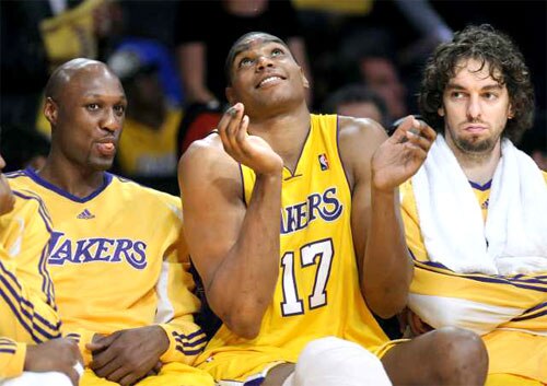 The Lakers obscenely talented trio of big men
