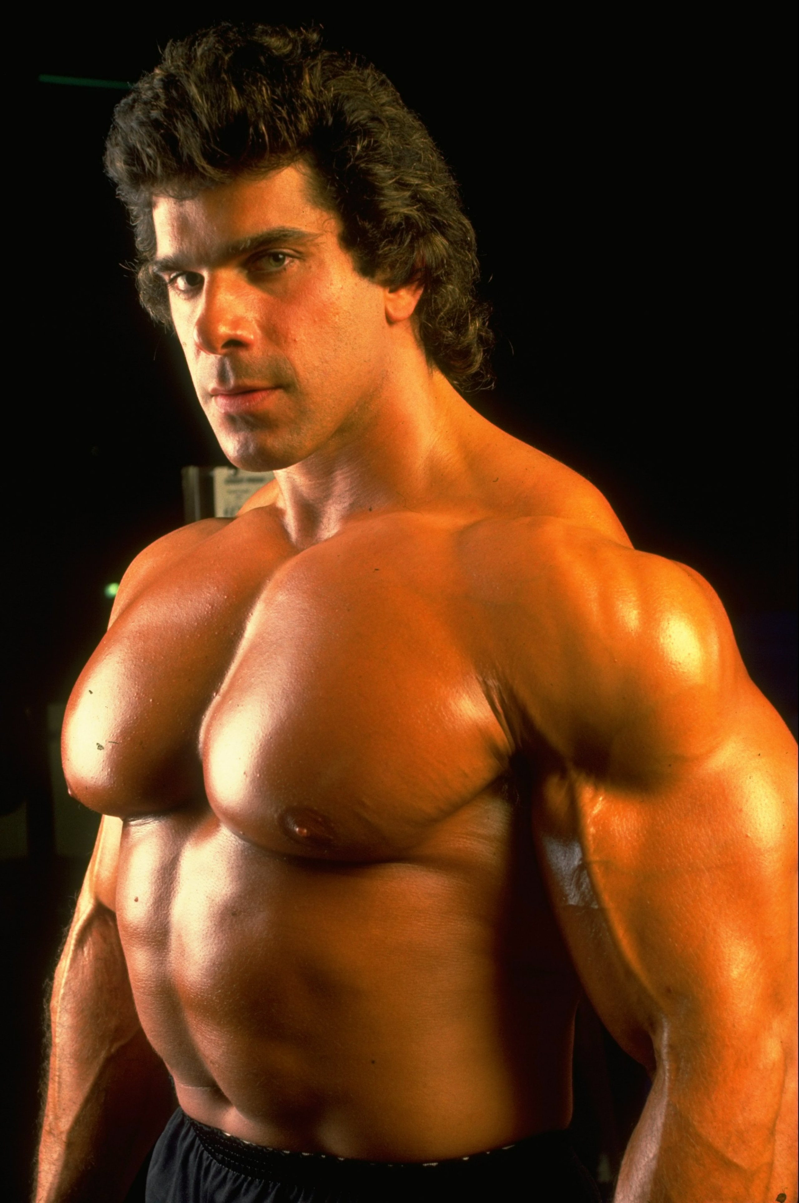 1988: A protrait of Lou Ferrigno aka The Incredible Hulk. \ Pic: Bill Dobbins \ Mandatory Credit: Allsport UK /Allsport 1988: A protrait of Lou Ferrigno aka The Incredible Hulk. \ Pic: Bill Dobbins \ Mandatory Credit: Allsport UK /Allsport