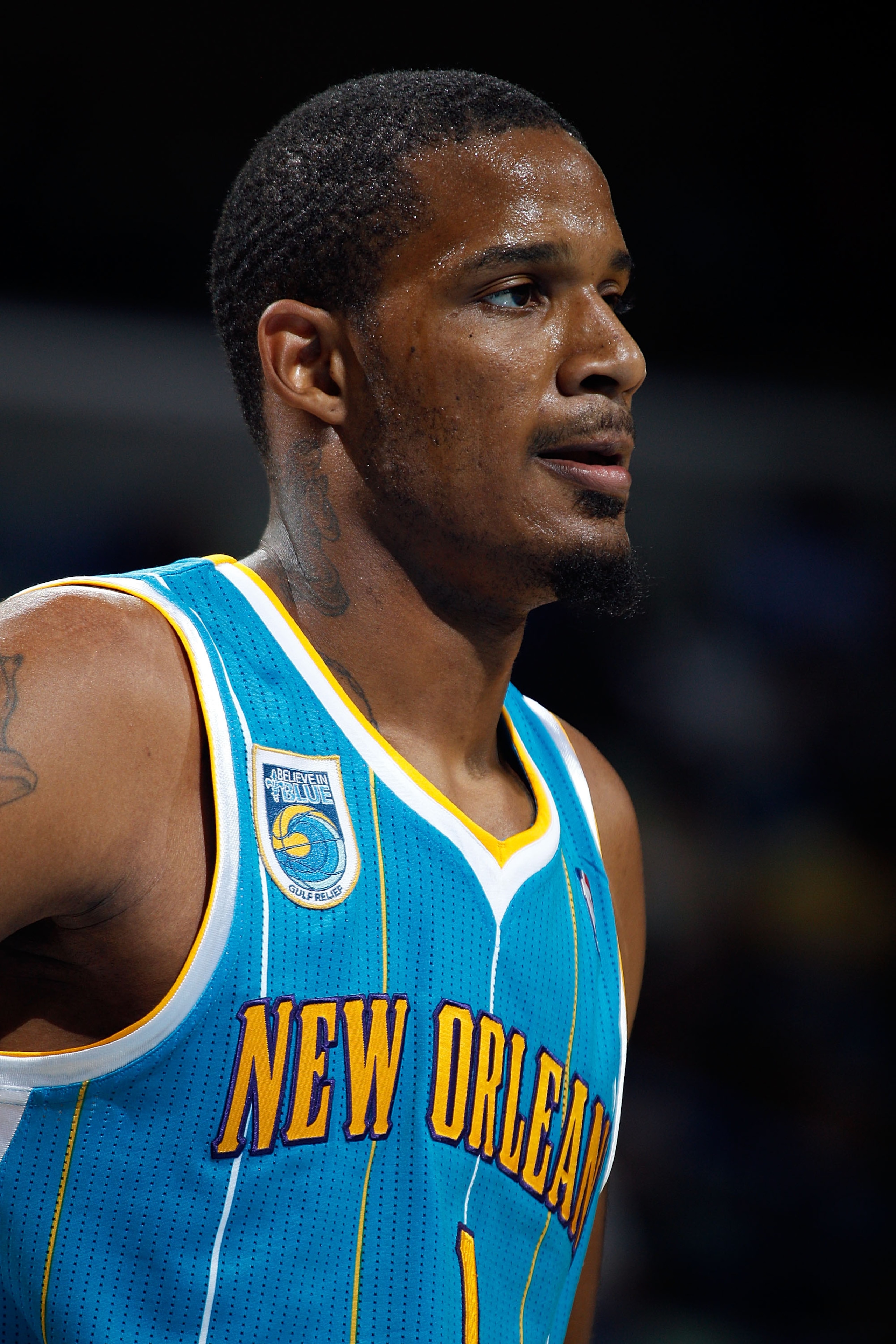 NEW ORLEANS - OCTOBER 13:  Trevor Ariza #1 of the New Orleans Hornets in action during the game against the Miami Heat at the New Orleans Arena on October 13, 2010 in New Orleans, Louisiana.  NOTE TO USER: User expressly acknowledges and agrees that, by d