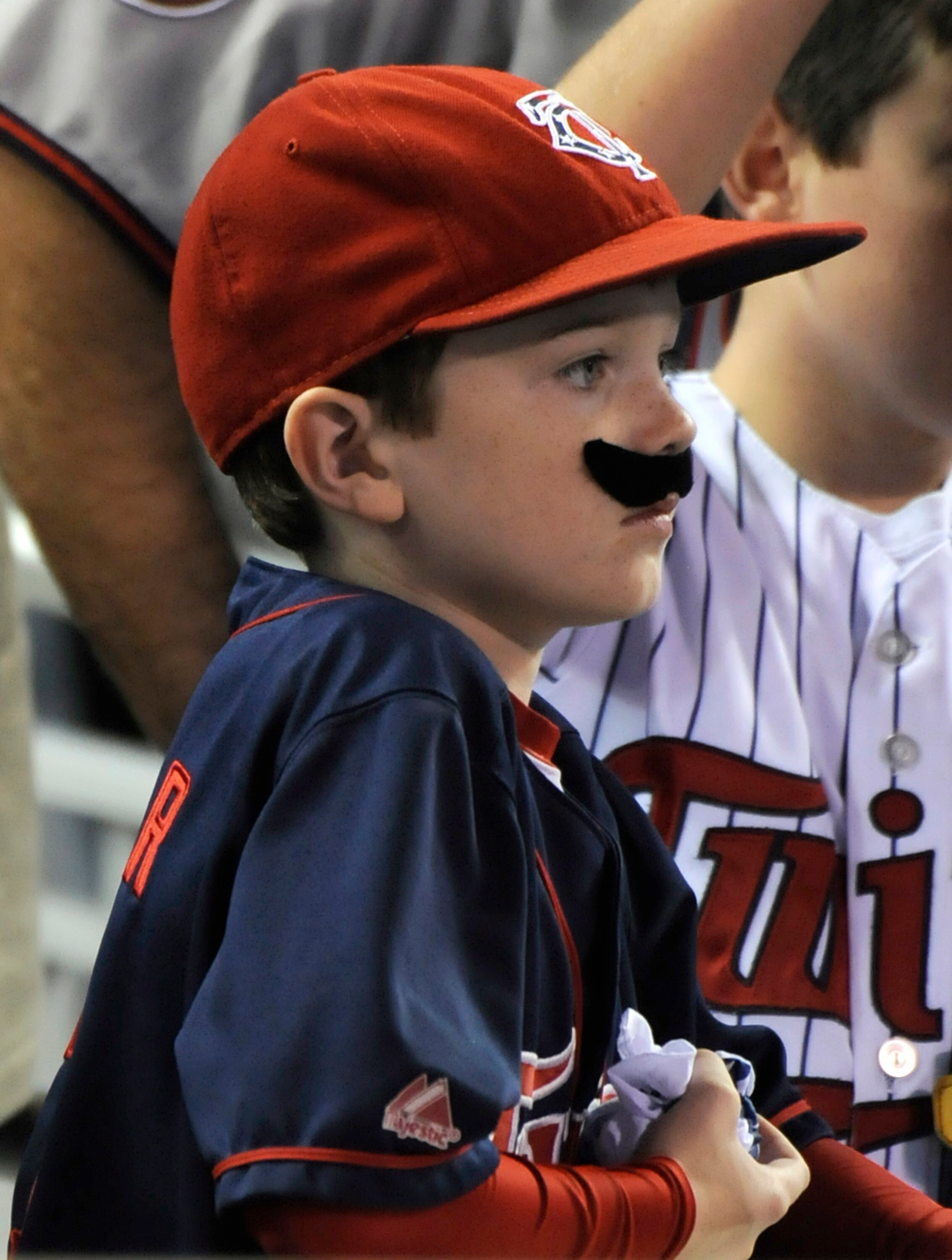 MINNEAPOLIS, MN - OCTOBER 7: A Minnesota Twins fan reacts following a 2-5 loss to the New York Yankees in game two of the ALDS game on October 7, 2010 at Target Field in Minneapolis, Minnesota. (Photo by Hannah Foslien /Getty Images)