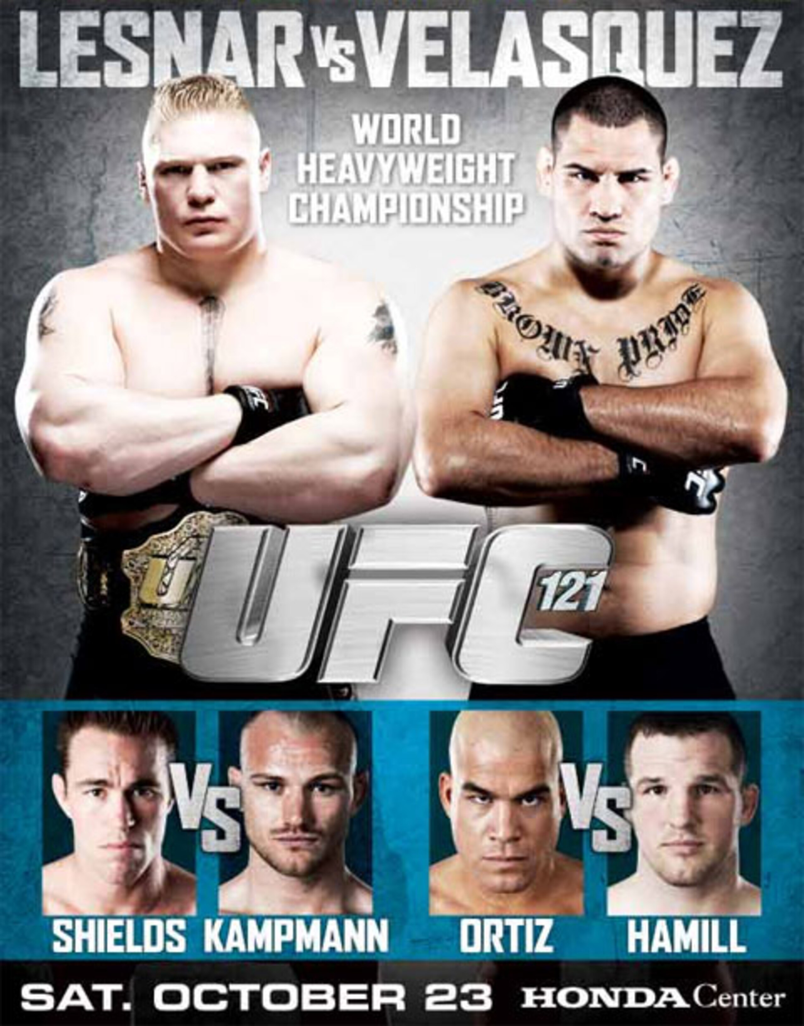 UFC official flyer