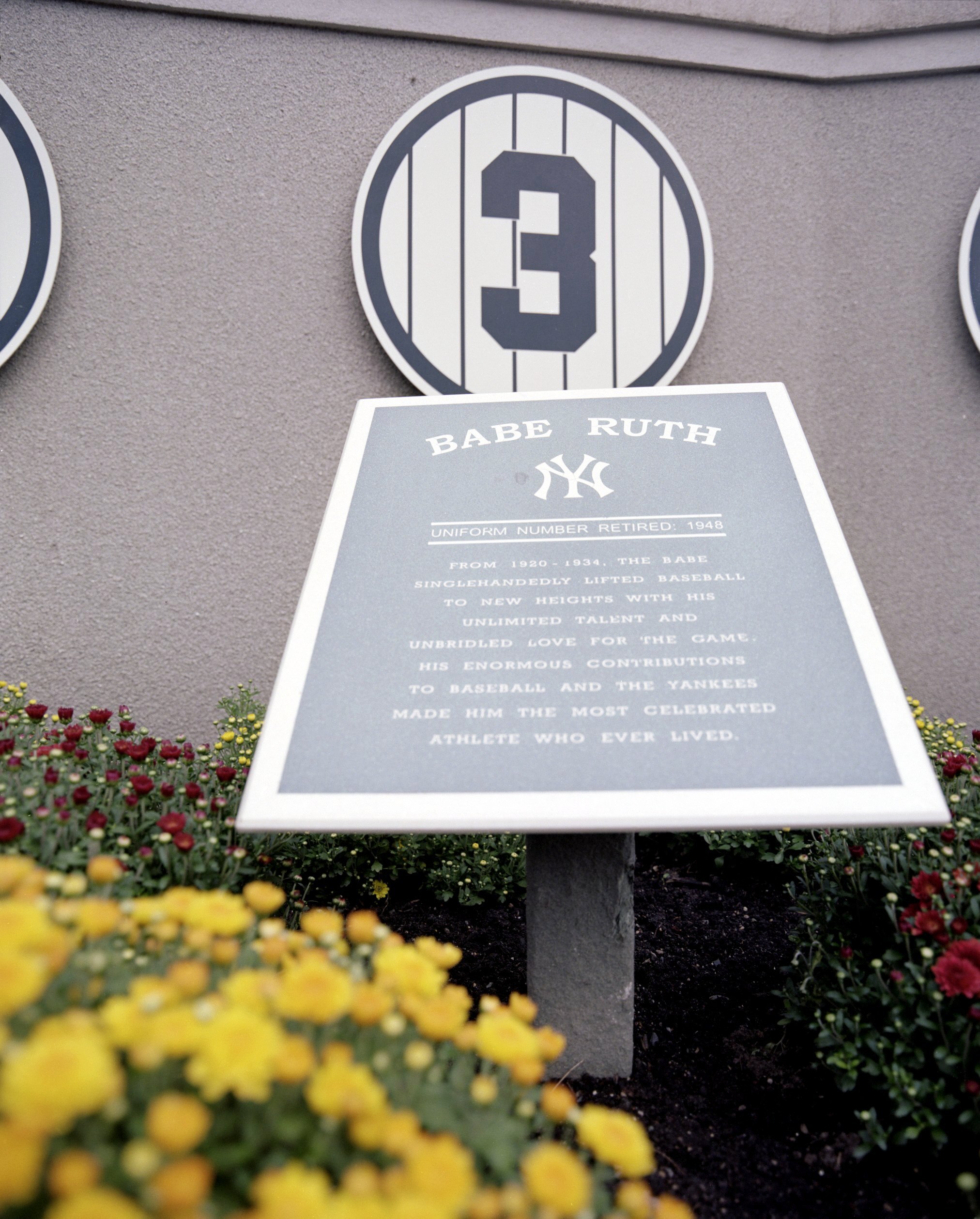 NEW YORK - SEPTEMBER 11: A general view of the Babe Ruth plaque at Yankee Stadium on September 11, 2008 in the Bronx borough of New York City. The 85 year old ball park will be closed after the 2008 season as the New York Yankees move to the new Yankee St