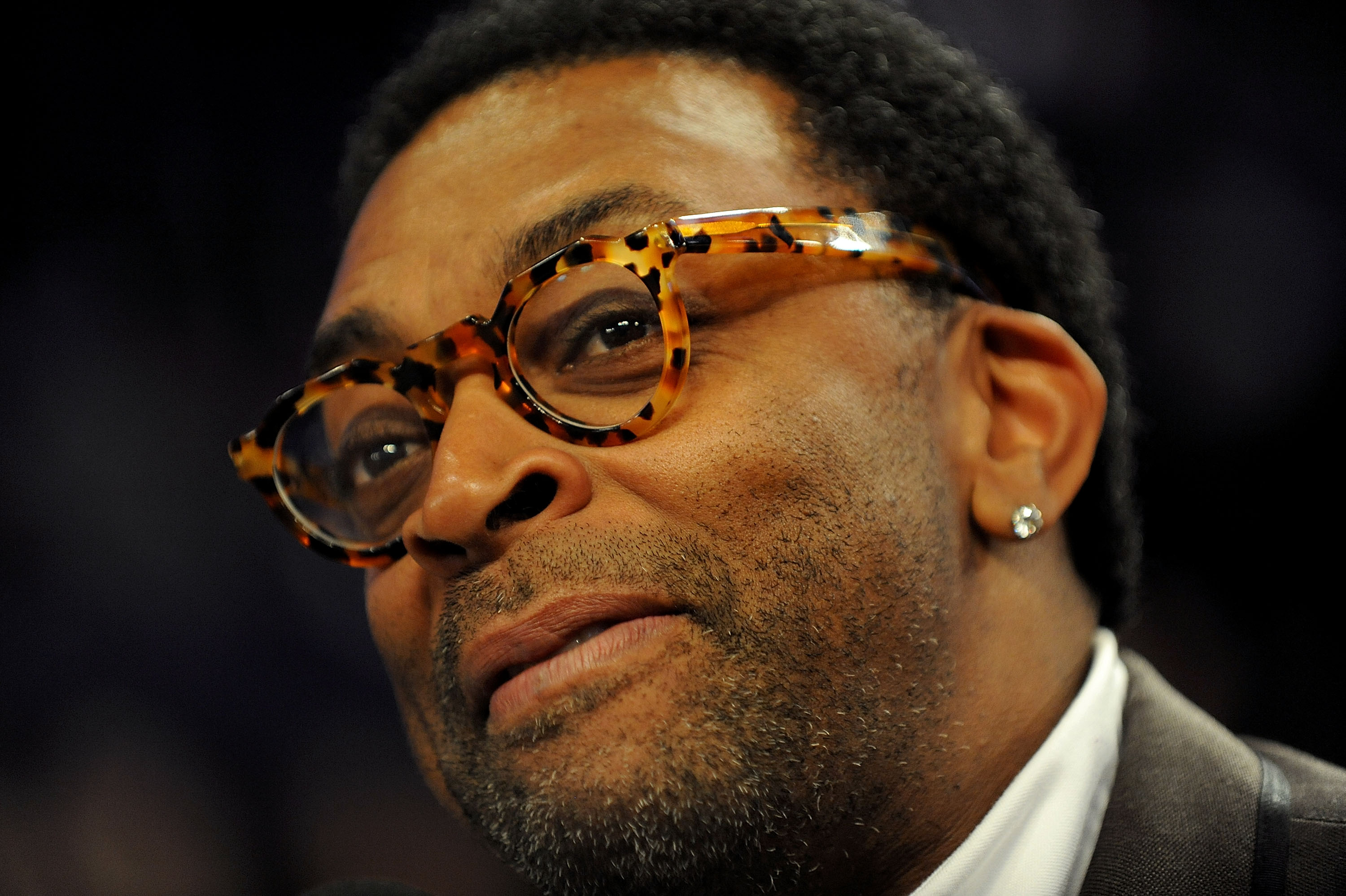 PHOENIX - FEBRUARY 14:  Director Spike Lee attends NBA All-Star Saturday Night, part of 2009 NBA All-Star Weekend at US Airways Center on February 14, 2009 in Phoenix, Arizona.  NOTE TO USER: User expressly acknowledges and agrees that, by downloading and