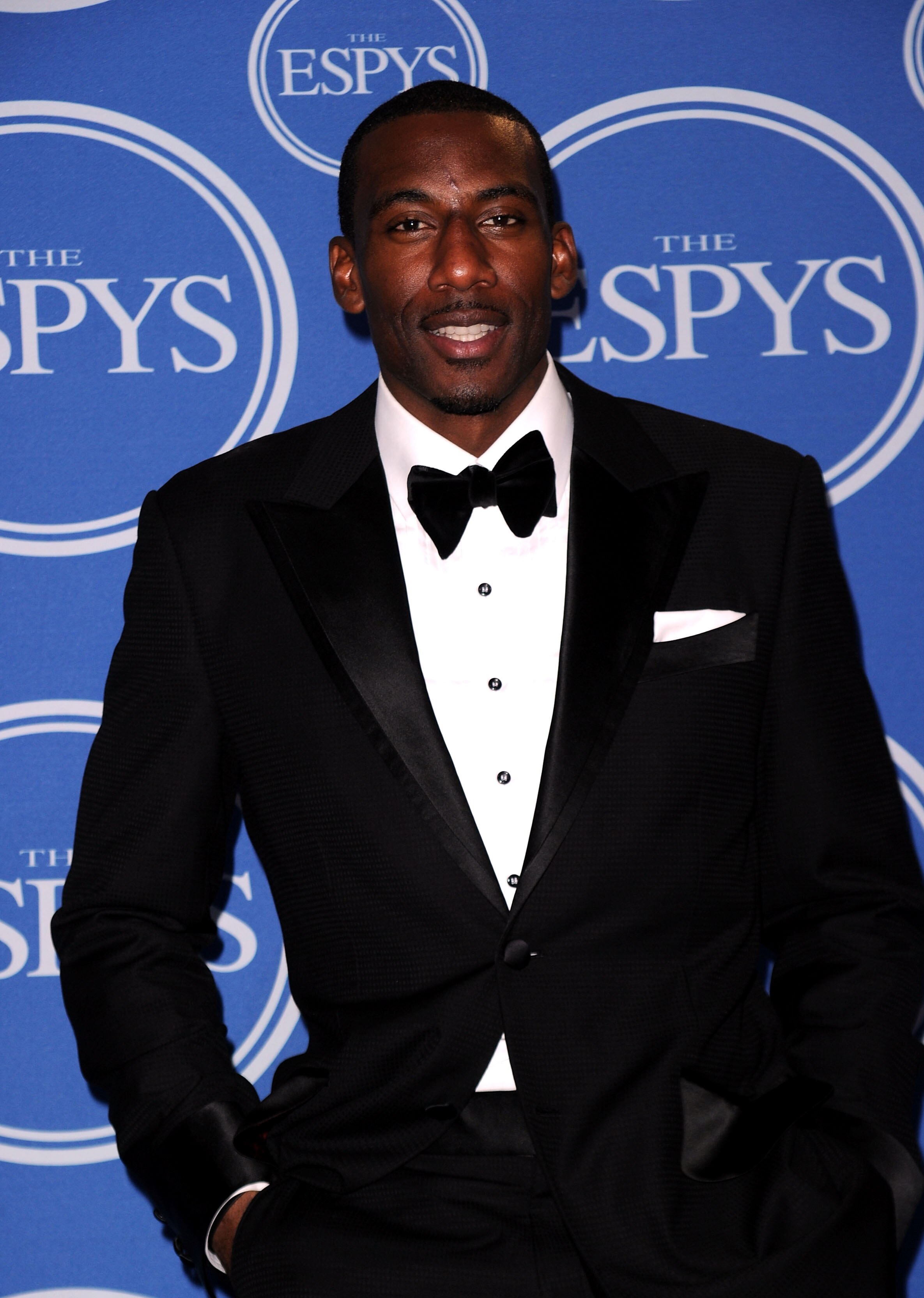 LOS ANGELES, CA - JULY 14:  Amar'e Stoudemire of the New York Knicks poses in press room during the 2010 ESPY Awards at Nokia Theatre L.A. Live on July 14, 2010 in Los Angeles, California.  (Photo by Jason Merritt/Getty Images)