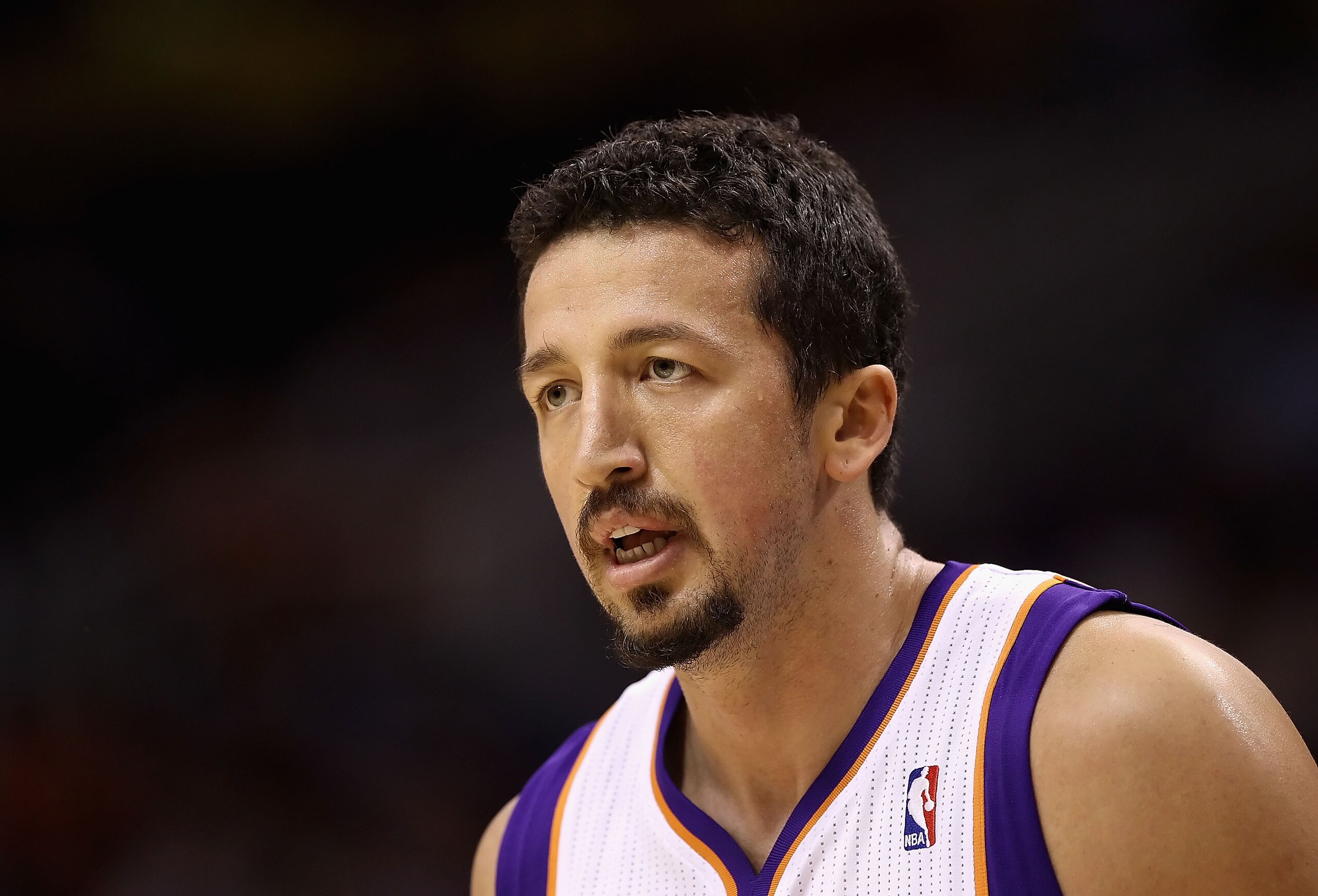 PHOENIX - OCTOBER 12:  Hedo Turkoglu #19 of the Phoenix Suns during the preseason NBA game against the Utah Jazz at US Airways Center on October 12, 2010 in Phoenix, Arizona. NOTE TO USER: User expressly acknowledges and agrees that, by downloading and or