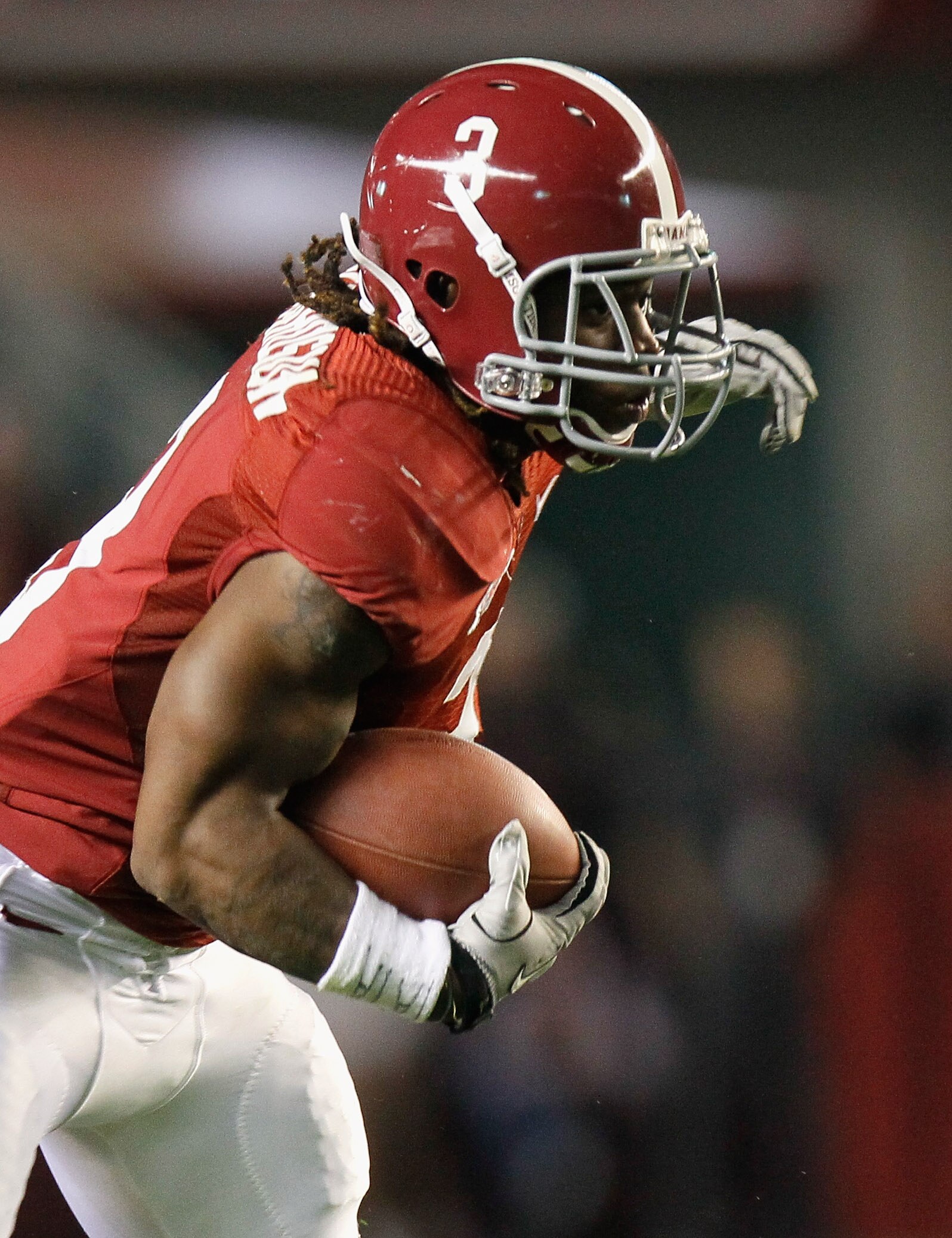 TUSCALOOSA, AL - OCTOBER 16: Trent Richardson #3 of the Alabama Crimson Tide against the Ole Miss Rebels at Bryant-Denny Stadium on October 16, 2010 in Tuscaloosa, Alabama. (Photo by Kevin C. Cox/Getty Images) TUSCALOOSA, AL - OCTOBER 16: Trent Richardson #3 of the Alabama Crimson Tide against the Ole Miss Rebels at Bryant-Denny Stadium on October 16, 2010 in Tuscaloosa, Alabama. (Photo by Kevin C. Cox/Getty Images)