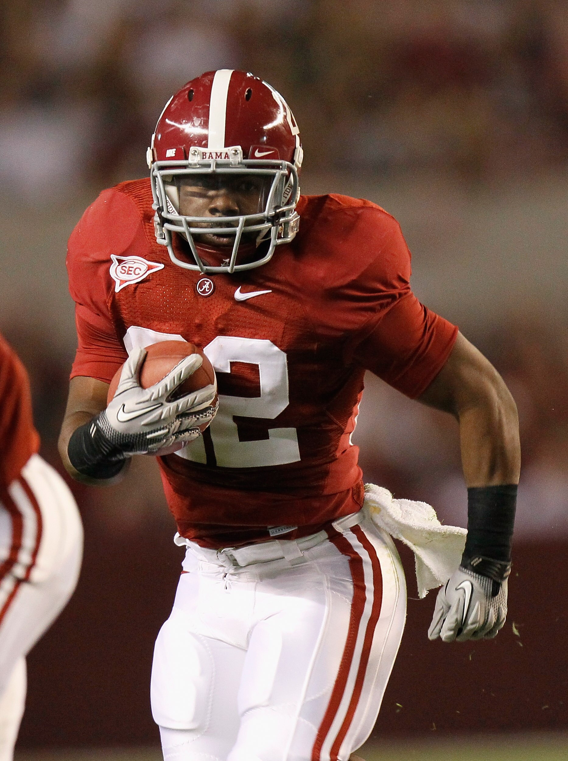 TUSCALOOSA, AL - OCTOBER 16: Mark Ingram #22 of the Alabama Crimson Tide against the Ole Miss Rebels at Bryant-Denny Stadium on October 16, 2010 in Tuscaloosa, Alabama. (Photo by Kevin C. Cox/Getty Images) TUSCALOOSA, AL - OCTOBER 16: Mark Ingram #22 of the Alabama Crimson Tide against the Ole Miss Rebels at Bryant-Denny Stadium on October 16, 2010 in Tuscaloosa, Alabama. (Photo by Kevin C. Cox/Getty Images)