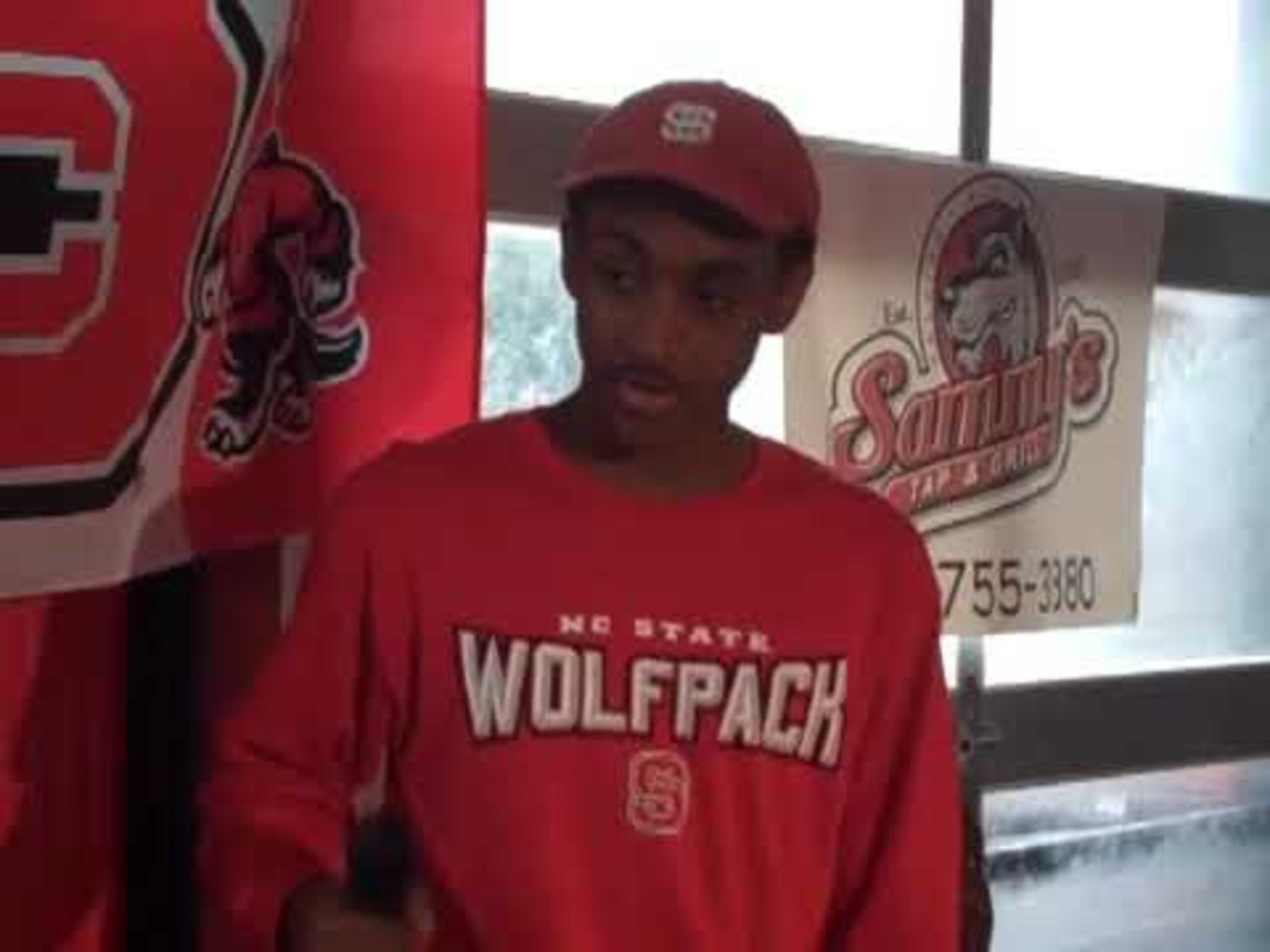 Ryan Harrow brings a new aspect to the Wolfpack, including some dancing ability. Ryan Harrow brings a new aspect to the Wolfpack, including some dancing ability.