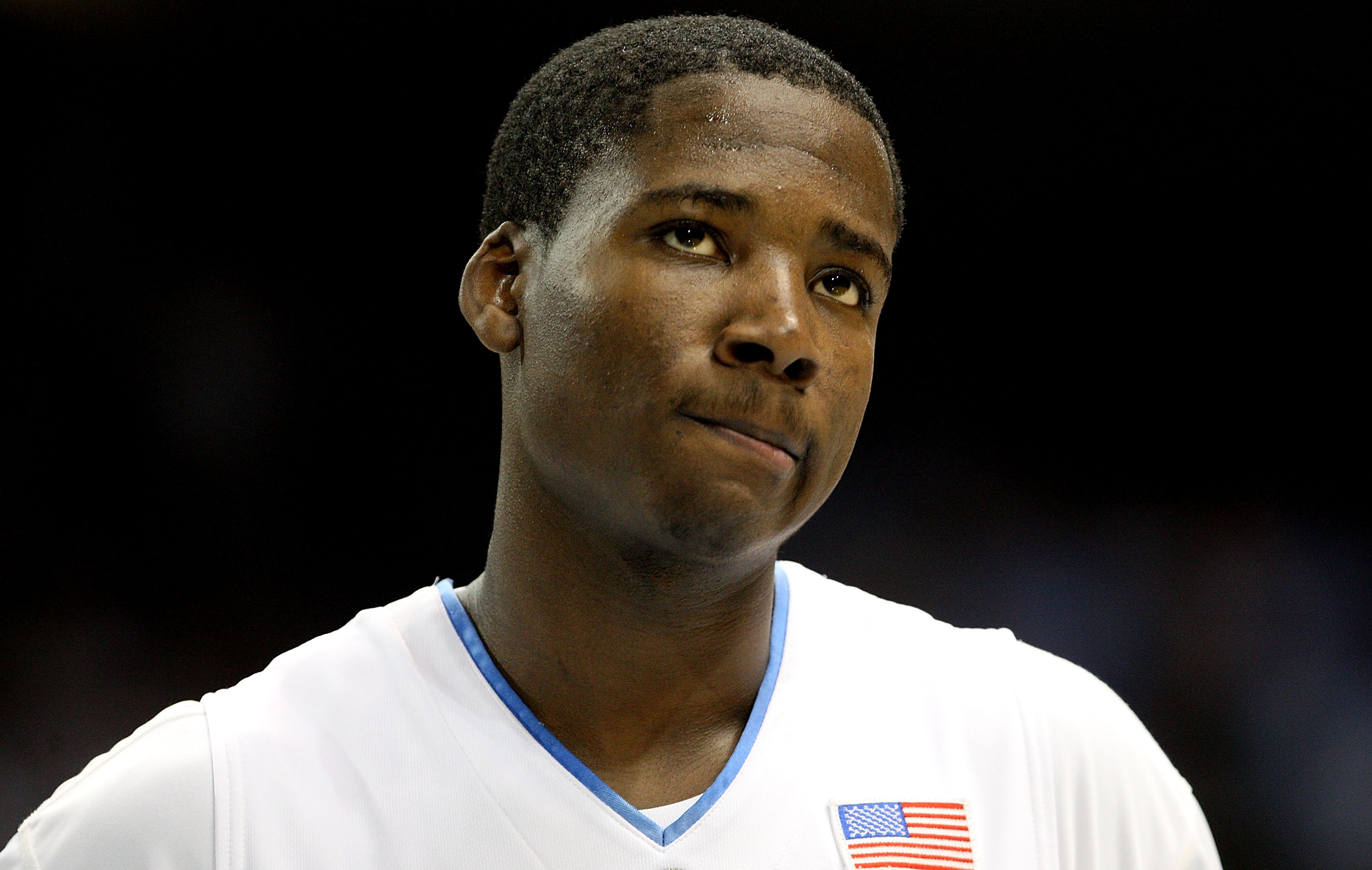 CHAPEL HILL, NC - JANUARY 16:  Ed Davis #32 of the North Carolina Tar Heels watches on during their game against the Georgia Tech Yellow Jackets at the Dean Smith Center on January 16, 2010 in Chapel Hill, North Carolina.  (Photo by Streeter Lecka/Getty I