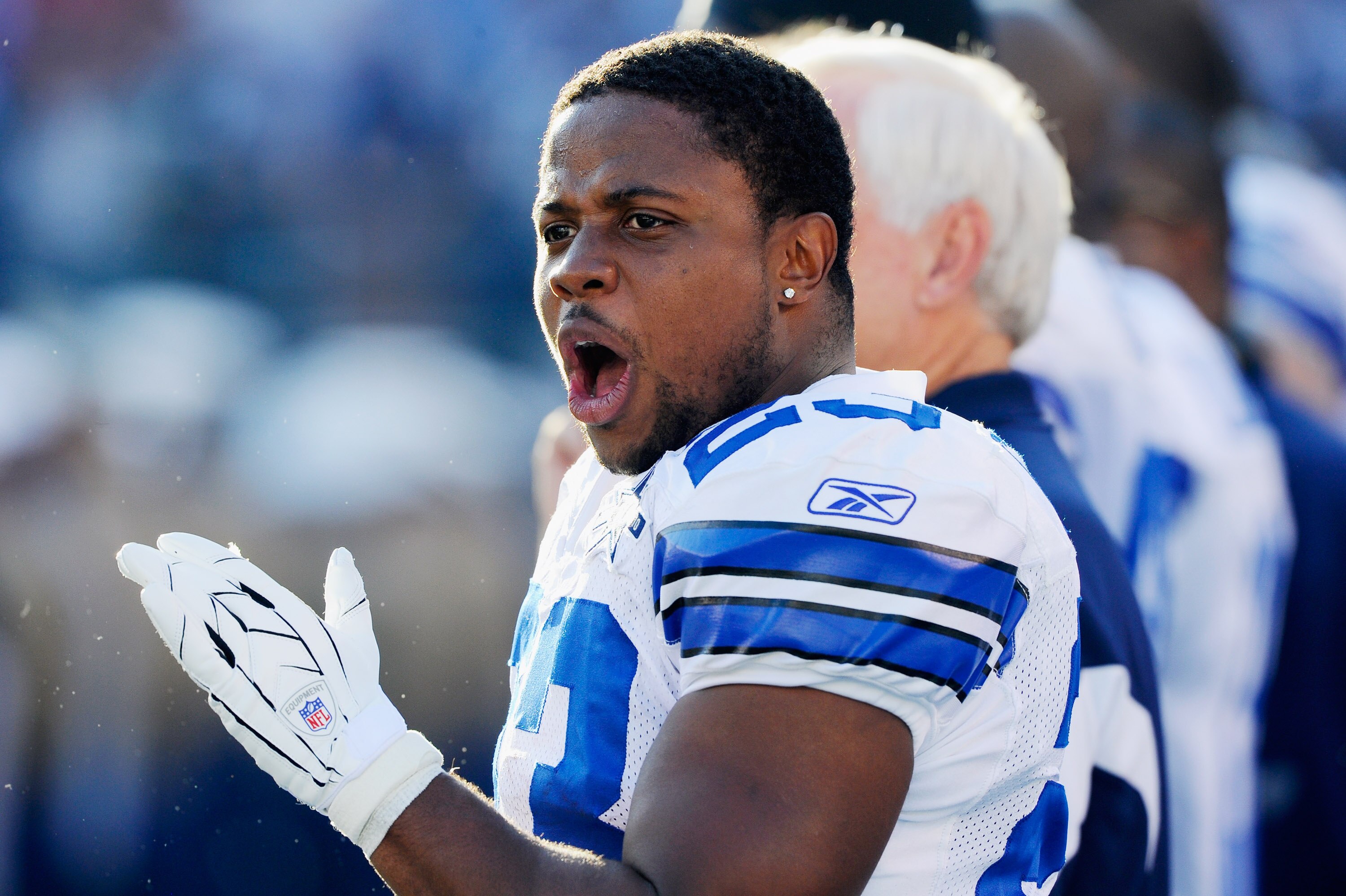 SAN DIEGO - AUGUST 21:  Running back Tashard Choice #23 of the Dallas Cowboys during the pre-season NFL football game against San Diego Chargers at Qualcomm Stadium on August 21, 2010 in San Diego, California.  (Photo by Kevork Djansezian/Getty Images)