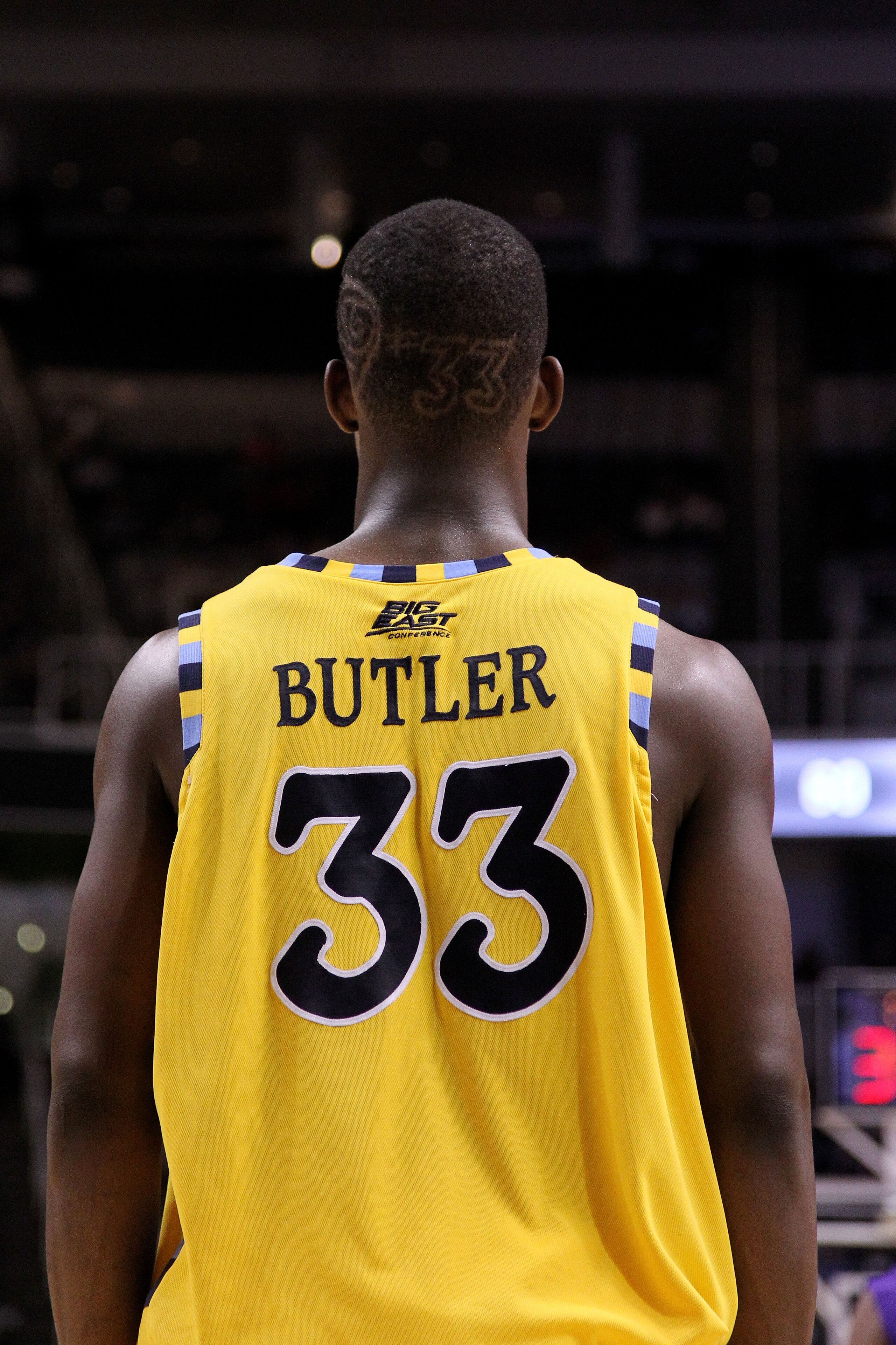 SAN JOSE, CA - MARCH 18:   Forward Jimmy Butler #33 of the Marquette Golden Eagles stands on the court during their game against the Washington Huskies in the first round of the 2010 NCAA men's basketball tournament at HP Pavilion on March 18, 2010 in San