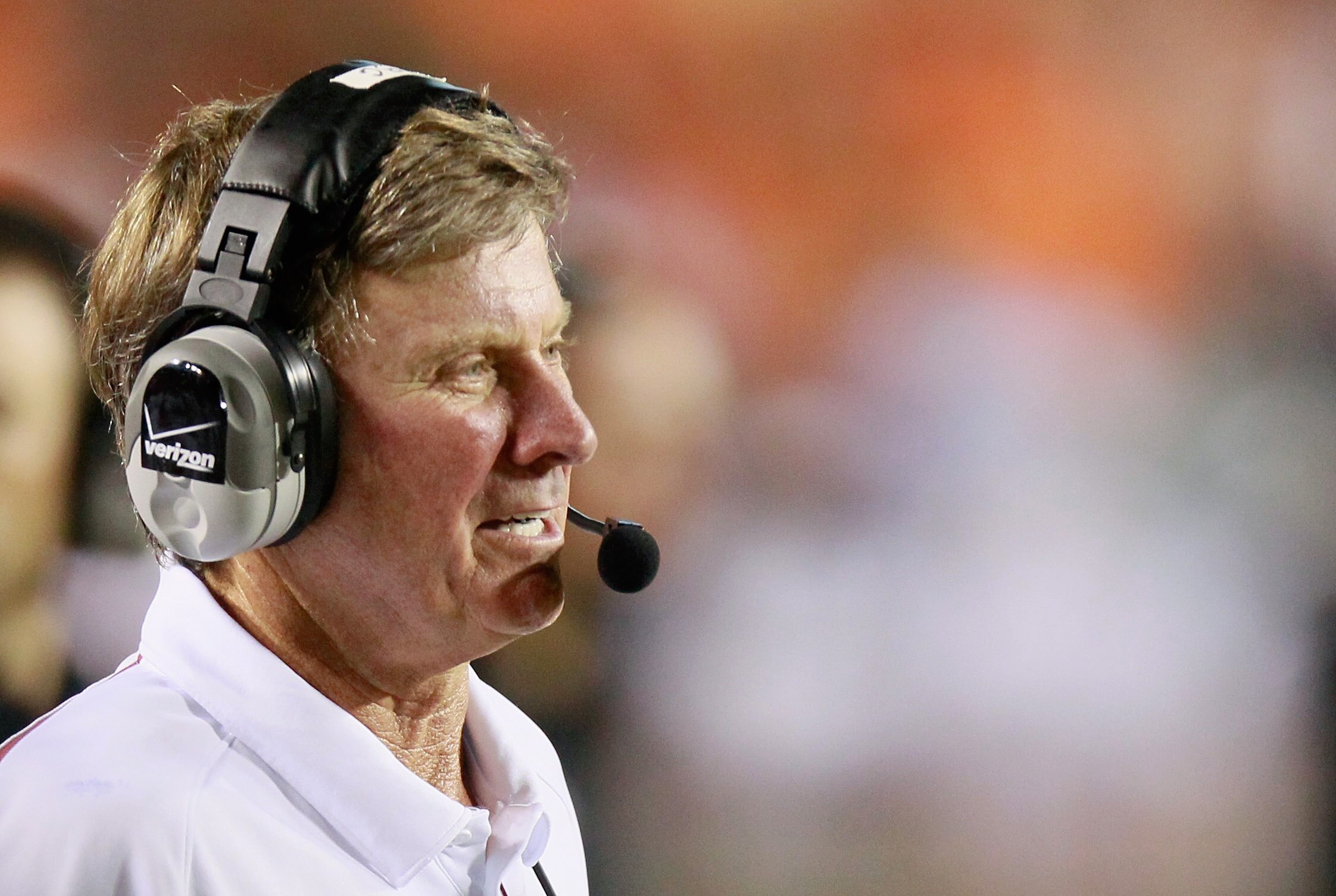 AUBURN, AL - SEPTEMBER 25:  Head coach Steve Spurrier of the South Carolina Gamecocks against the Auburn Tigers at Jordan-Hare Stadium on September 25, 2010 in Auburn, Alabama.  (Photo by Kevin C. Cox/Getty Images)