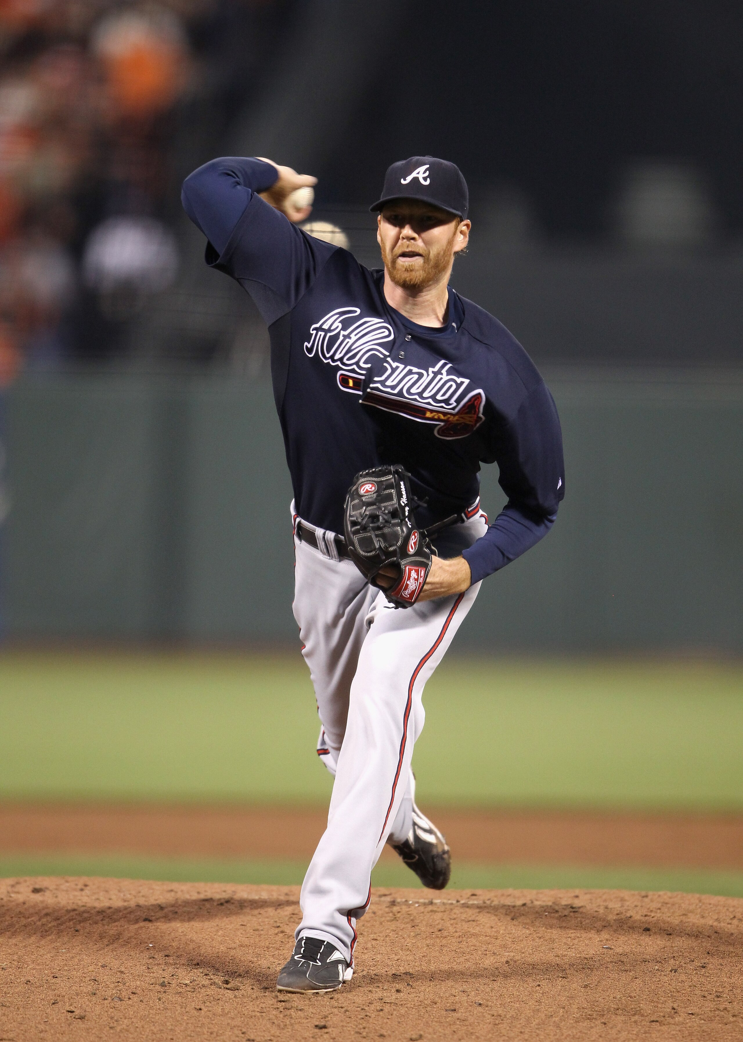 SAN FRANCISCO - OCTOBER 08: Tommy Hanson #48 of the Atlanta Braves pitches against the San Francisco Giants during game 2 of the NLDS at AT&T Park on October 8, 2010 in San Francisco, California. (Photo by Ezra Shaw/Getty Images) SAN FRANCISCO - OCTOBER 08: Tommy Hanson #48 of the Atlanta Braves pitches against the San Francisco Giants during game 2 of the NLDS at AT&T Park on October 8, 2010 in San Francisco, California. (Photo by Ezra Shaw/Getty Images)