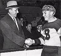 Famous photo of Bailey and Shore at Benefit game in 1934