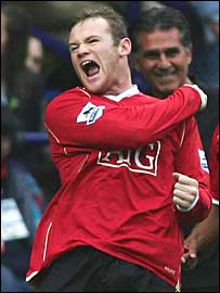 Roo gets a hat-trick against Bolton (Picture)