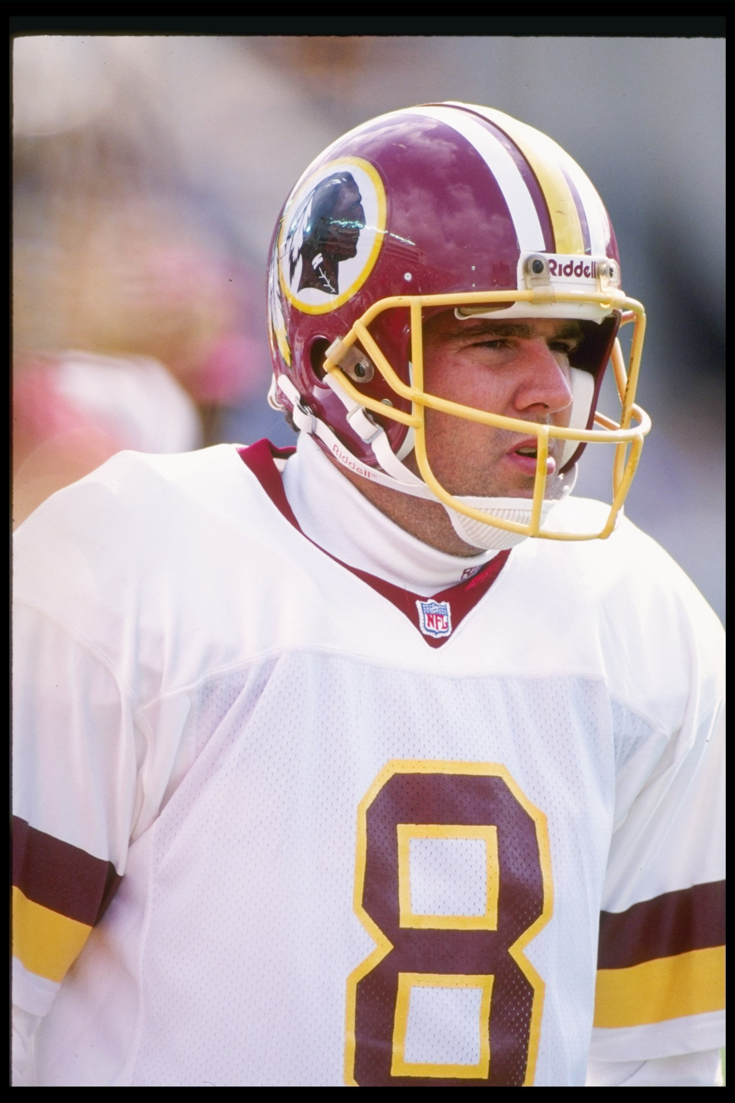 6 Oct 1991:  Kicker Chip Lohmiller of the Washington Redskins looks on during a game against the Chicago Bears at Soldier Field in Chicago, Illinois.  The Redskins won the game, 20-7. Mandatory Credit: Jonathan Daniel  /Allsport